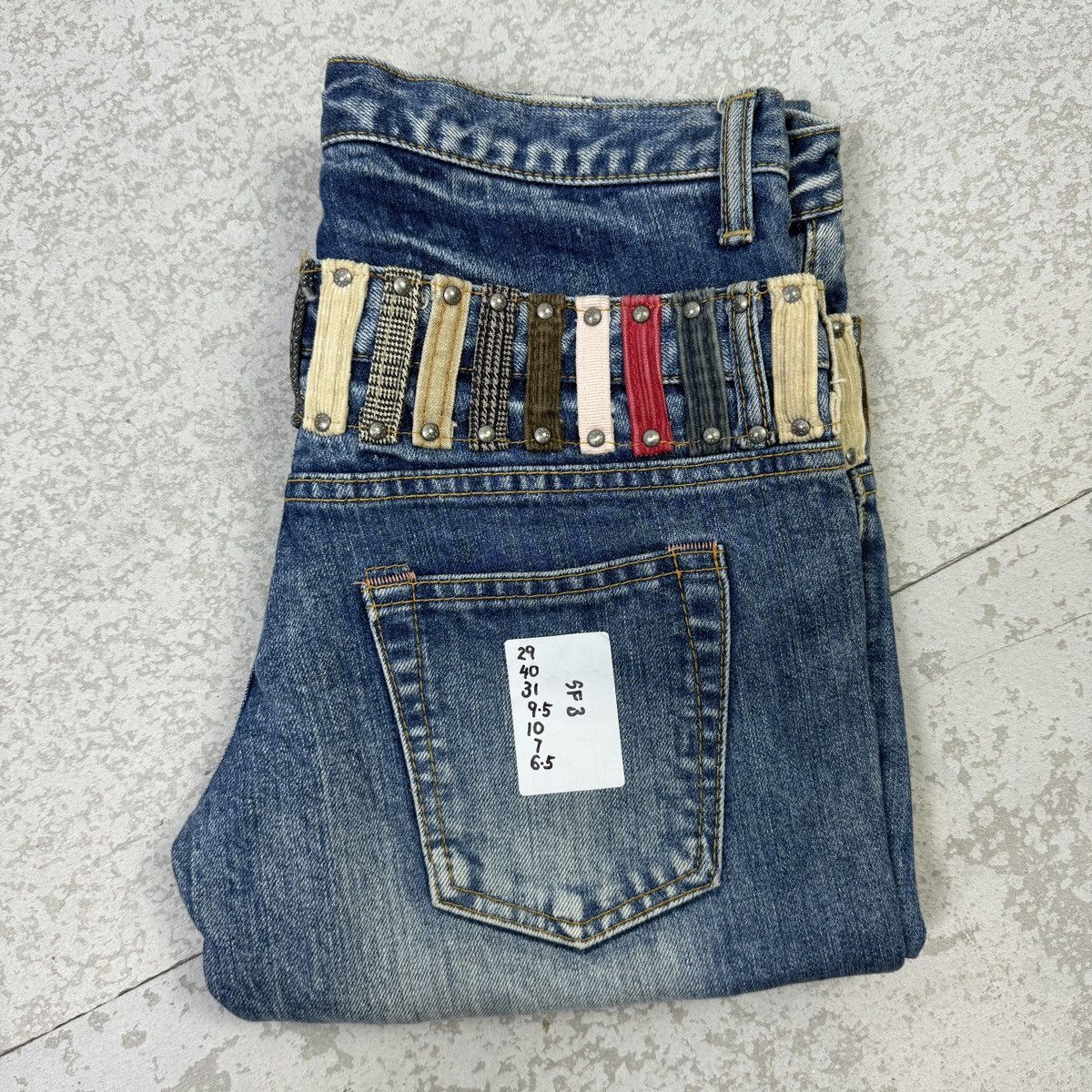 14th Addiction 2000s Antgauge Double Waist Jeans Size US 29 - 14 Thumbnail