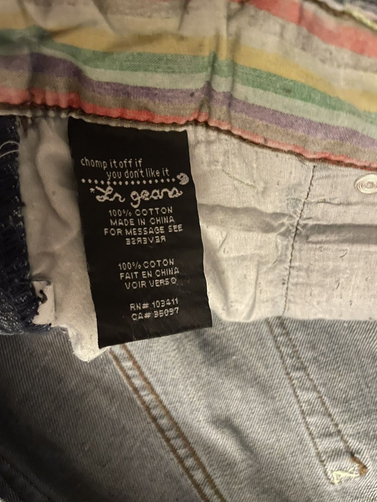 LRG × Vintage New LR Geans Size 36x34 Jeans LRG Embroidered Pockets Baggy Size US 36 / EU 52 - 7 Thumbnail