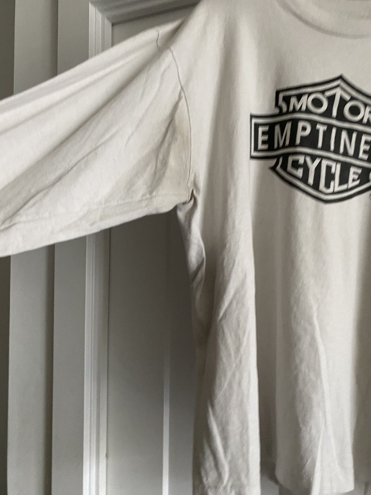 Vintage Manic Street Preachers 1992 MOTOR EMPTINESS CYCLE LONGSLEEVE Size US XL / EU 56 / 4 - 6 Thumbnail