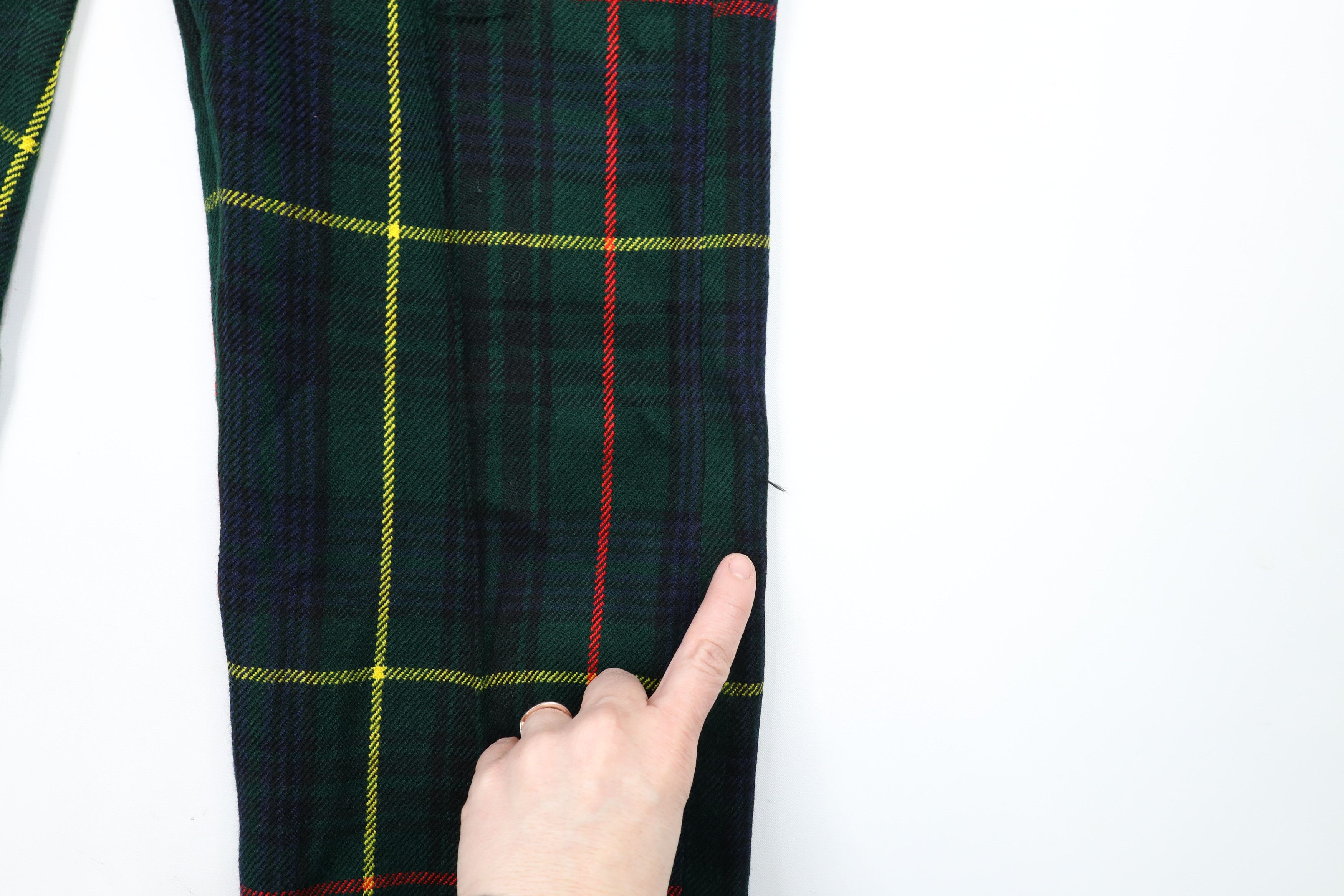 Vintage Vintage 90s Streetwear Knit Golf Chino Pants Rainbow Plaid Size US 36 / EU 52 - 6 Thumbnail