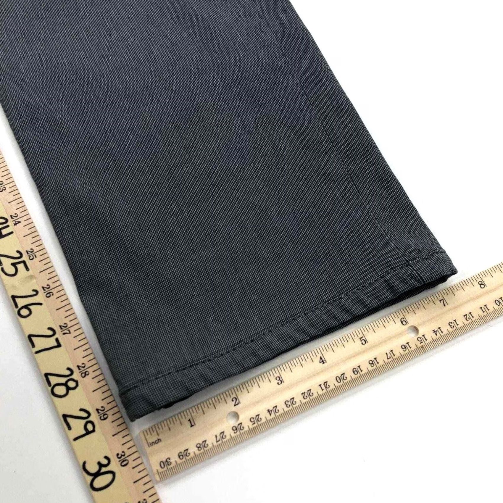 BRAX BRAX Cooper Regular 34x34 Flat Front Chino Pants Gray Mens Straight Leg Wide Belt Loops Pockets Dress Workwear Casual Formal 30L 35W 0 Size US 38 / EU 54 - 5 Thumbnail