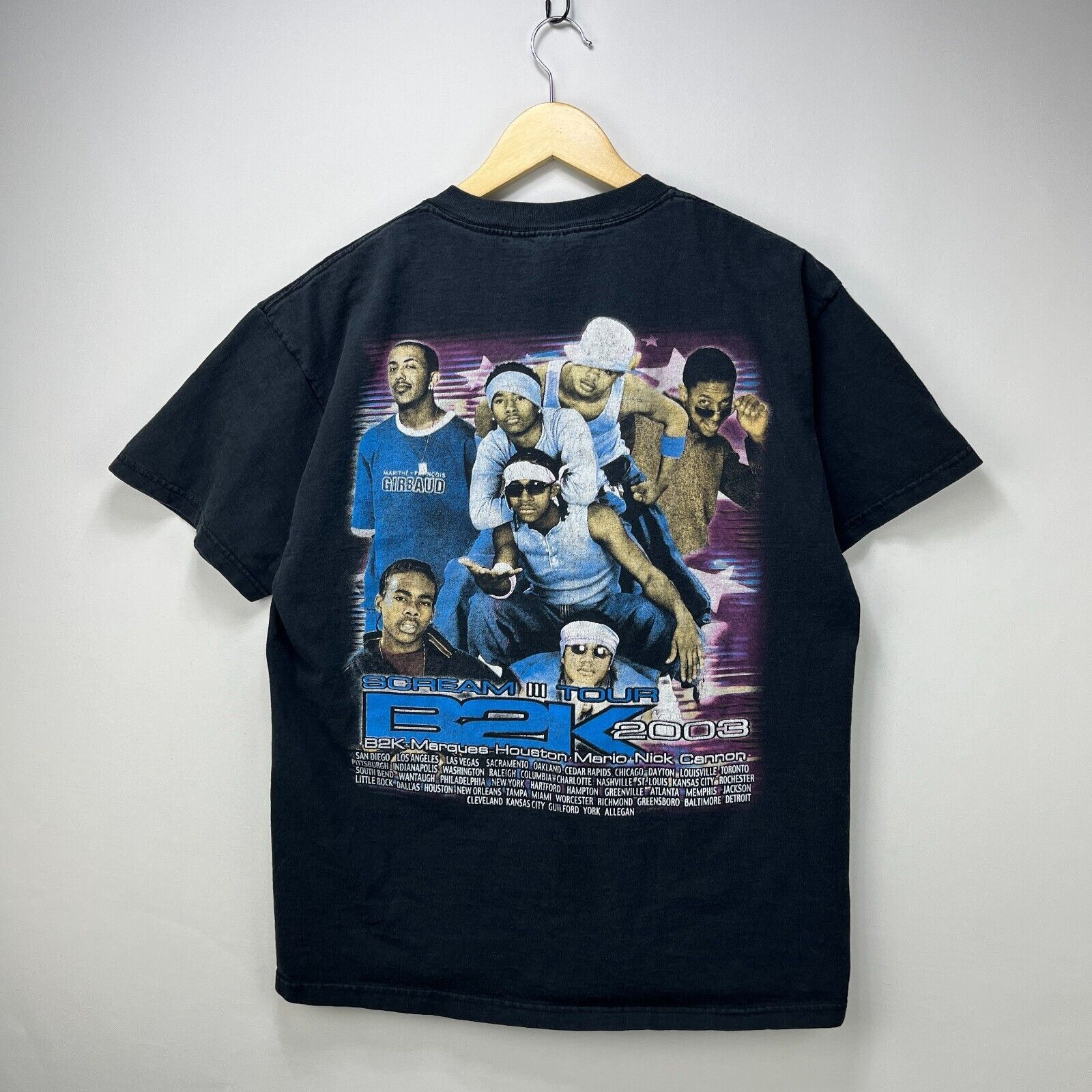 Vintage Vintage 2003 B2K Scream III NickCannon Rap Tee Hip Hop Large Size US L / EU 52-54 / 3 - 5 Thumbnail