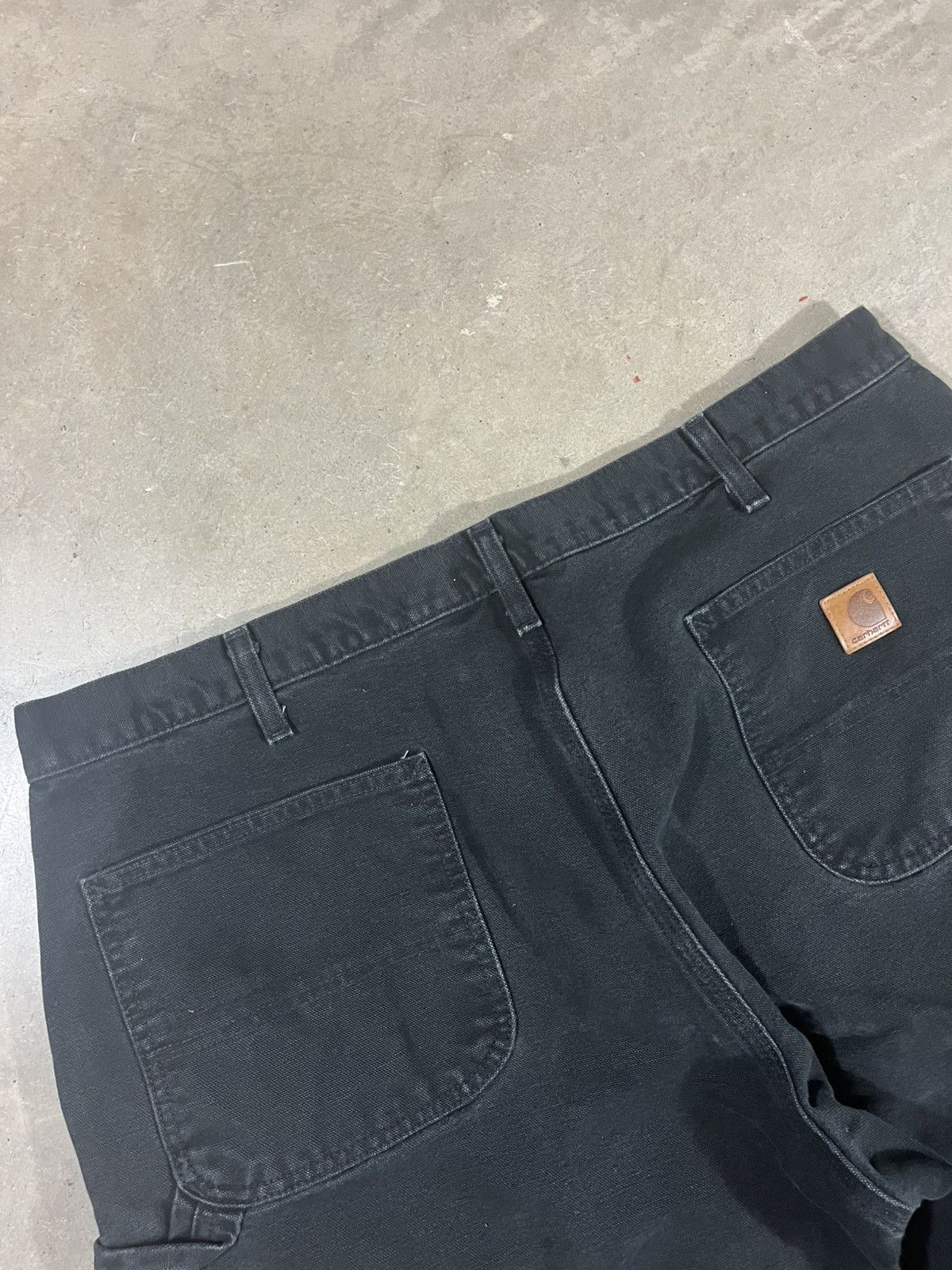 Carhartt Carhartt B11 BLK Work Pants Faded Black Size US 39 - 4 Thumbnail