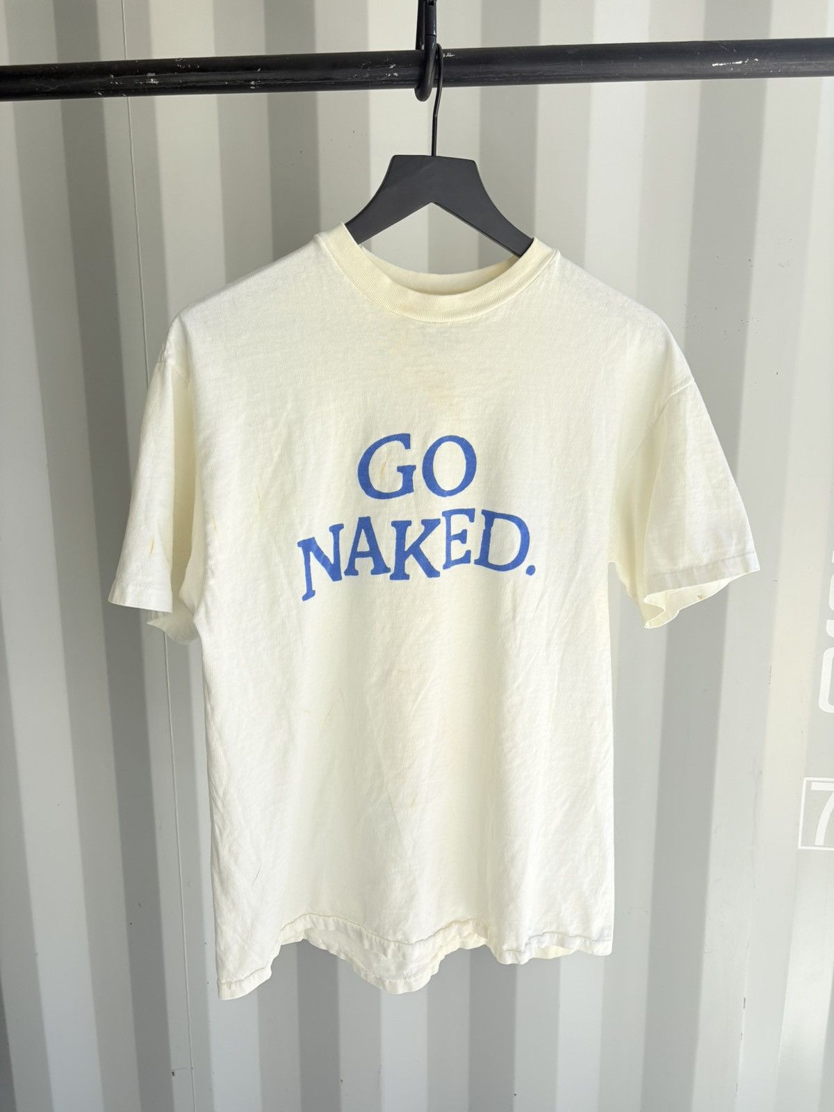 Thrashed Go Naked Sun Faded Distressed Shirt GRUNGE