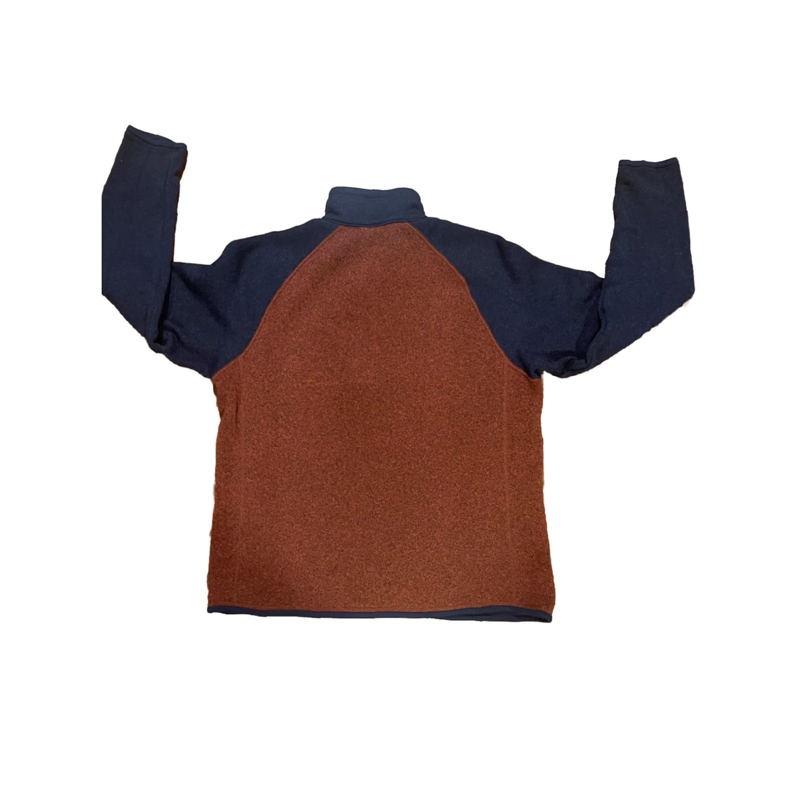 Patagonia PATAGONIA Better Sweater 1/4 Zip Knit Poly Sweater MENS L Red 2 Tone Jacket Vintage No Size US L / EU 52-54 / 3 - 3 Thumbnail