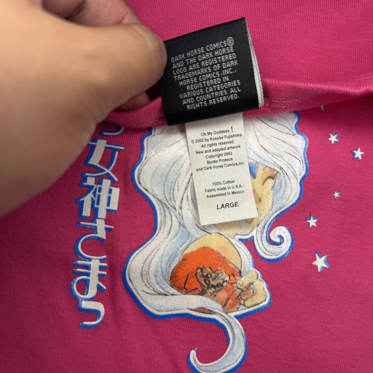 Vintage Vintage Oh My Goddess! Anime 2002 Shirt 💞 Size XS / US 0-2 / IT 36-38 - 4 Thumbnail