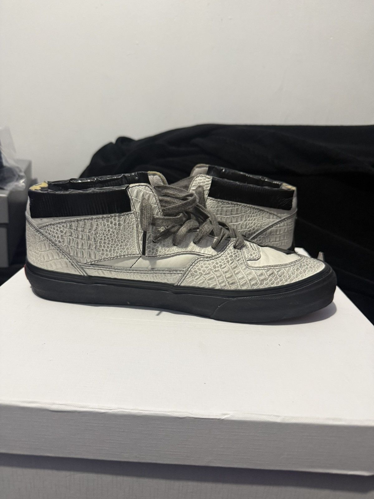 Vans Vans Half Cab EF LX 'Lux Duct Marshmallow Size US 12 / EU 45 - 5 Thumbnail