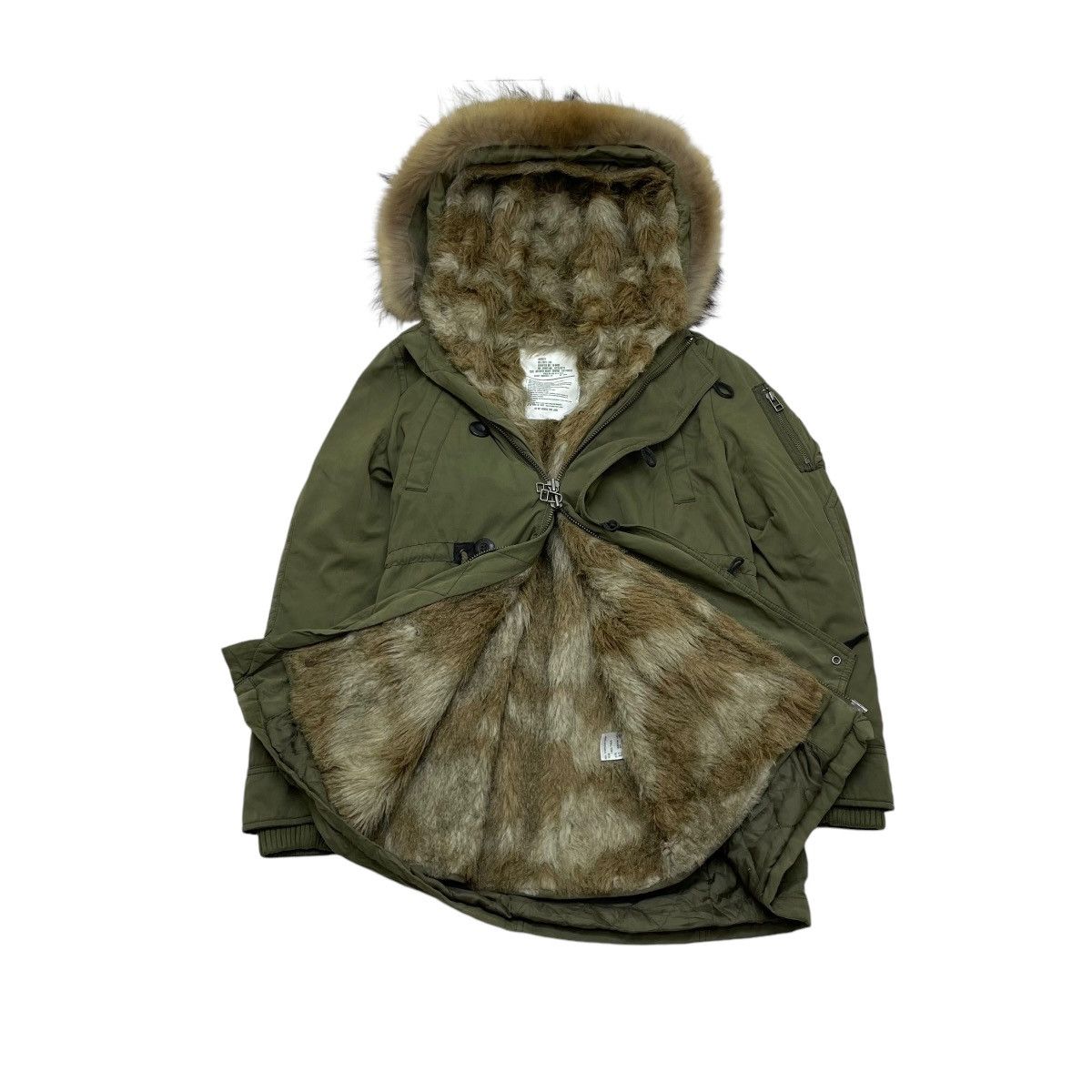 Hysteric Glamour × Japanese Brand × Le Grande Bleu (L.G.B.) 💥Moussy Snorkel Parka Jacket Type Military Air Forces Size US S / EU 44-46 / 1 - 7 Thumbnail