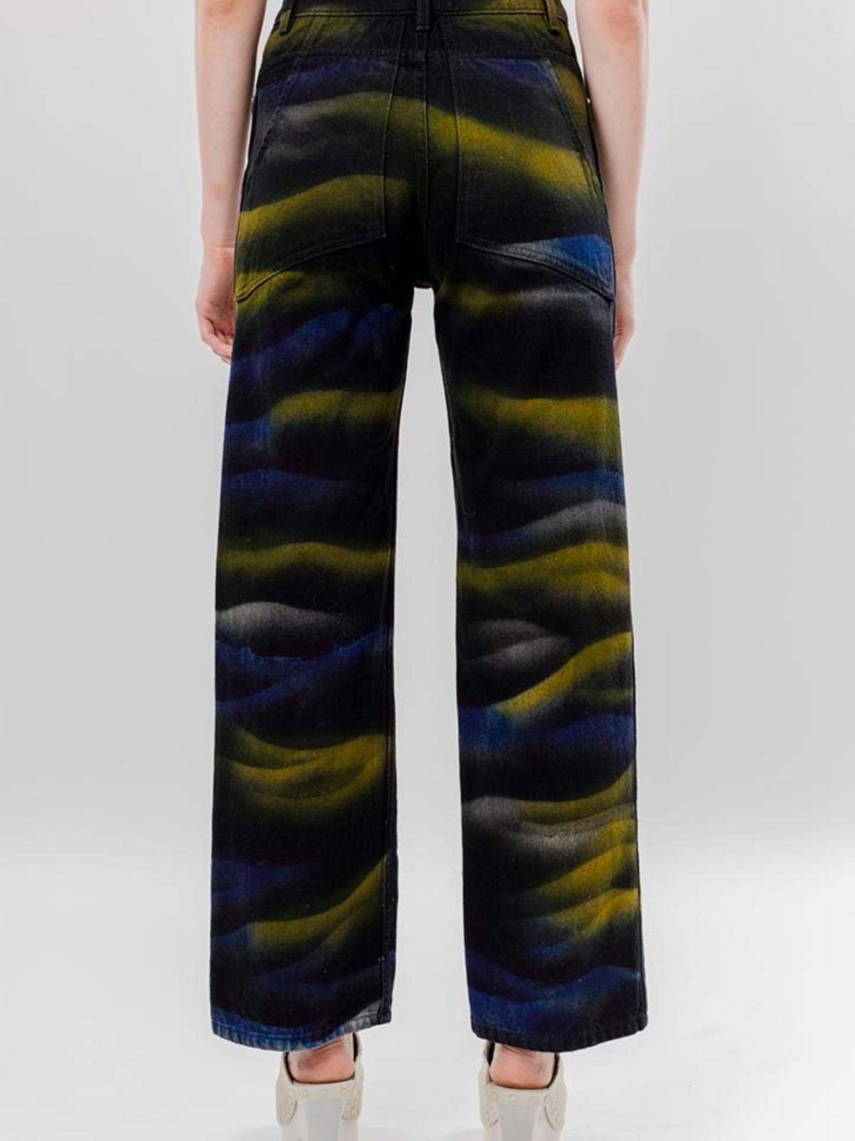 Eckhaus Latta Eckhaus Latta Spray Paint Jeans Size 26" / US 2 / IT 38 - 2 Thumbnail
