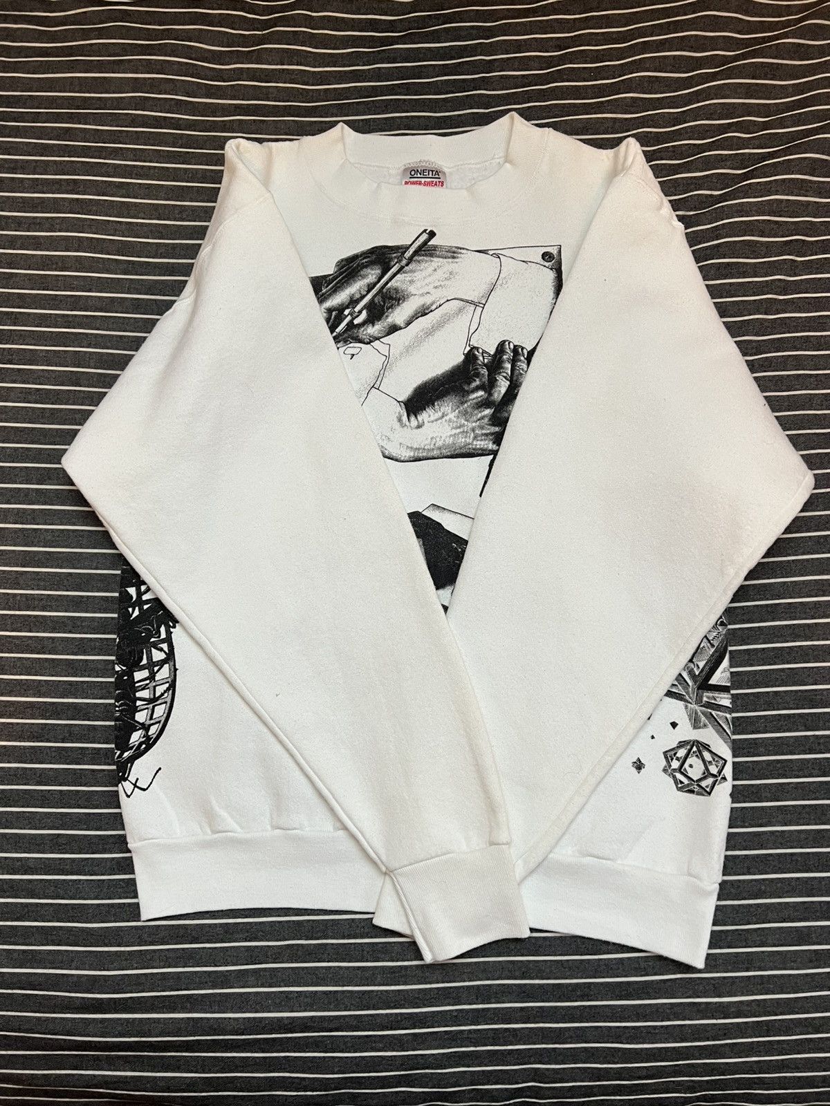 Designer × Vintage Vintage M.C. Escher Crewneck Sweatshirt (1990) Size US S / EU 44-46 / 1 - 5 Thumbnail