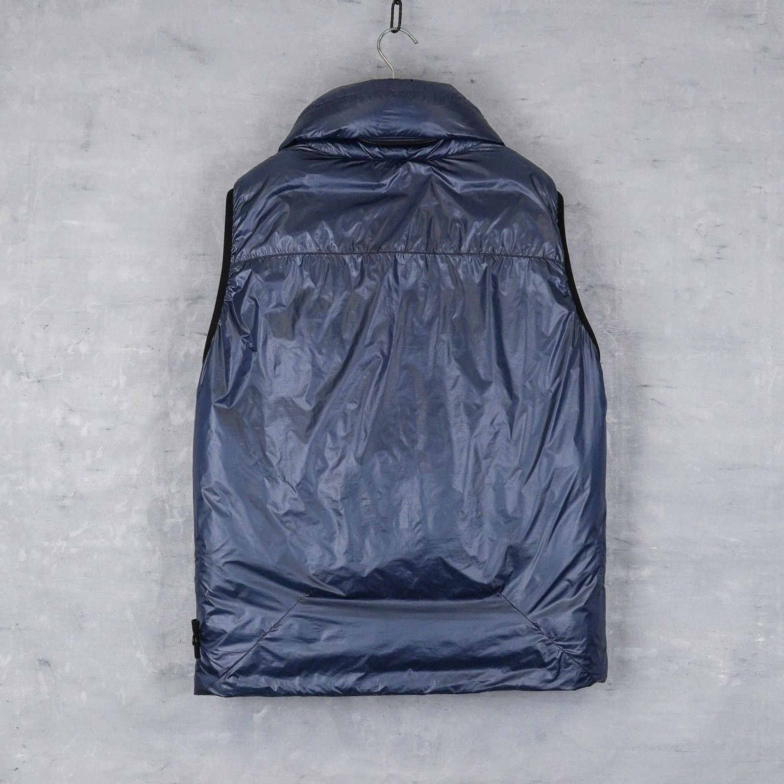 Stone Island Stone island pertex quantum y navy blue down vest jacket Size US XL / EU 56 / 4 - 3 Thumbnail