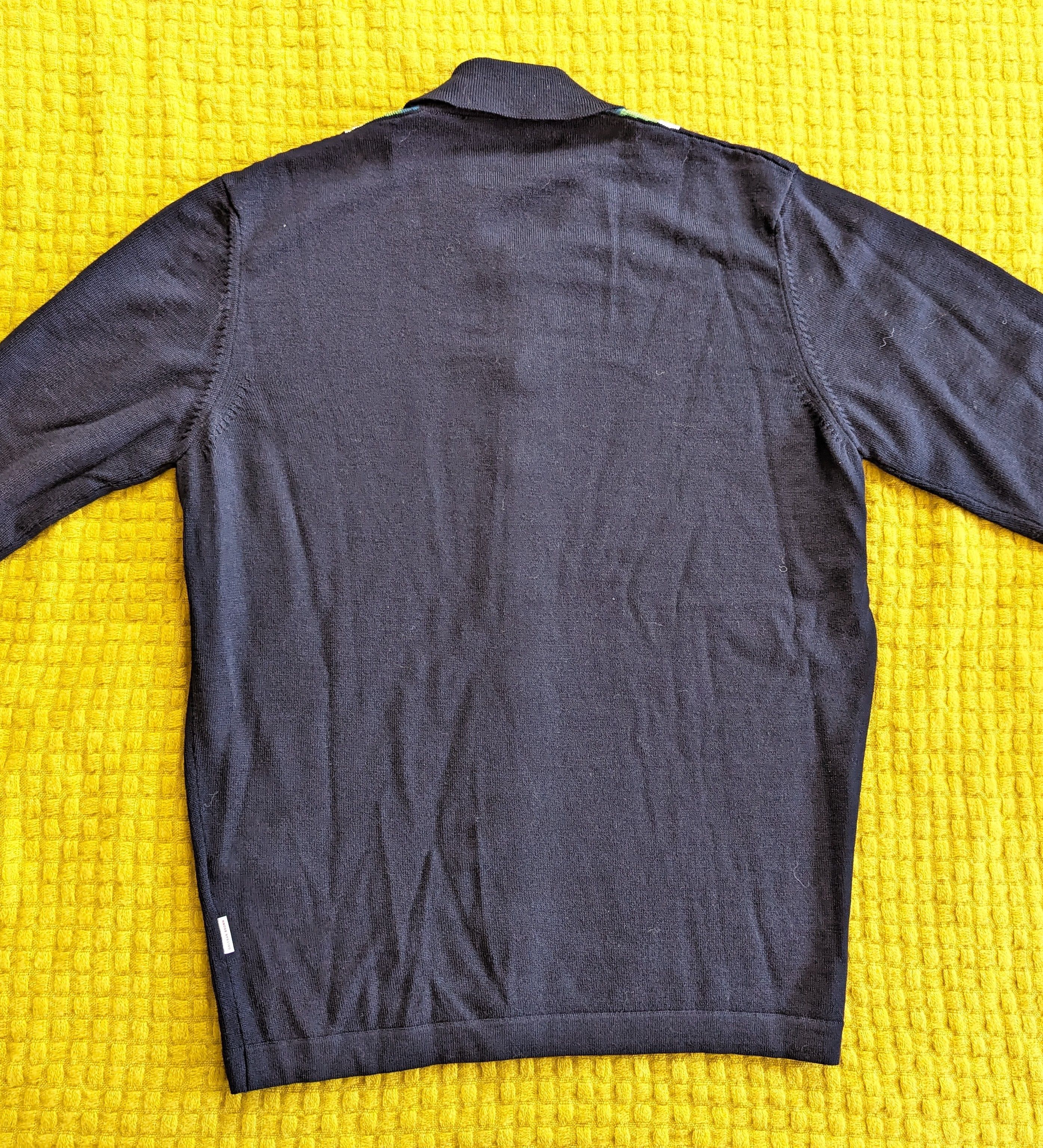 Orlebar Brown Merino Knit Polo Shirt Size US M / EU 48-50 / 2 - 10 Thumbnail