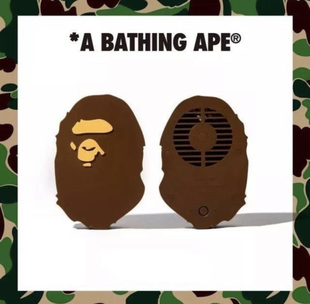 Bape 🌴A Bathing Ape Bape head Portable Fan Summer hack Size ONE SIZE - 1 Thumbnail