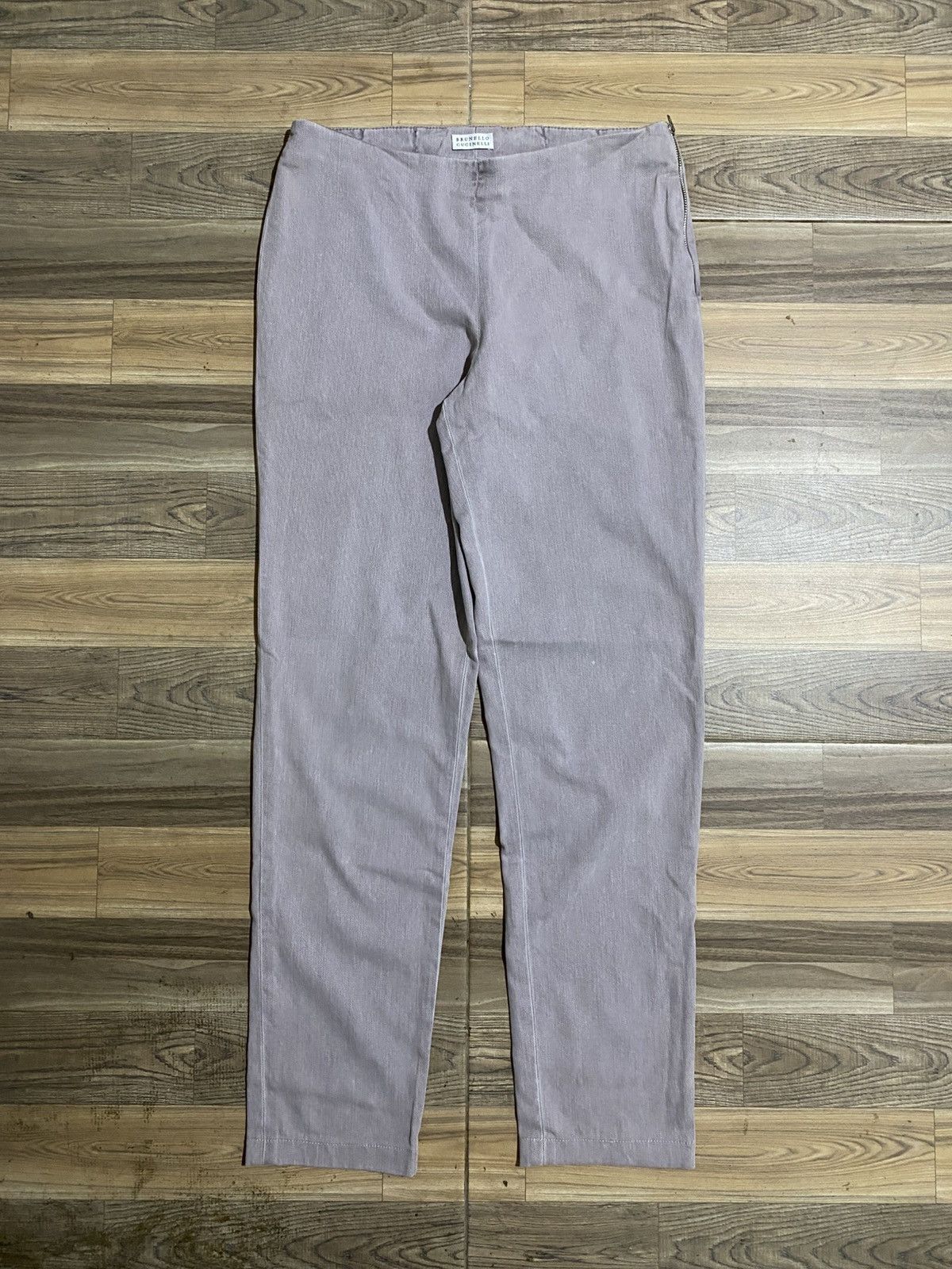 Brunello Cucinelli BRUNELLO CUCINELLI GUNEX CASUAL PANTS Size 27" / US 4 / IT 40 - 1 Thumbnail
