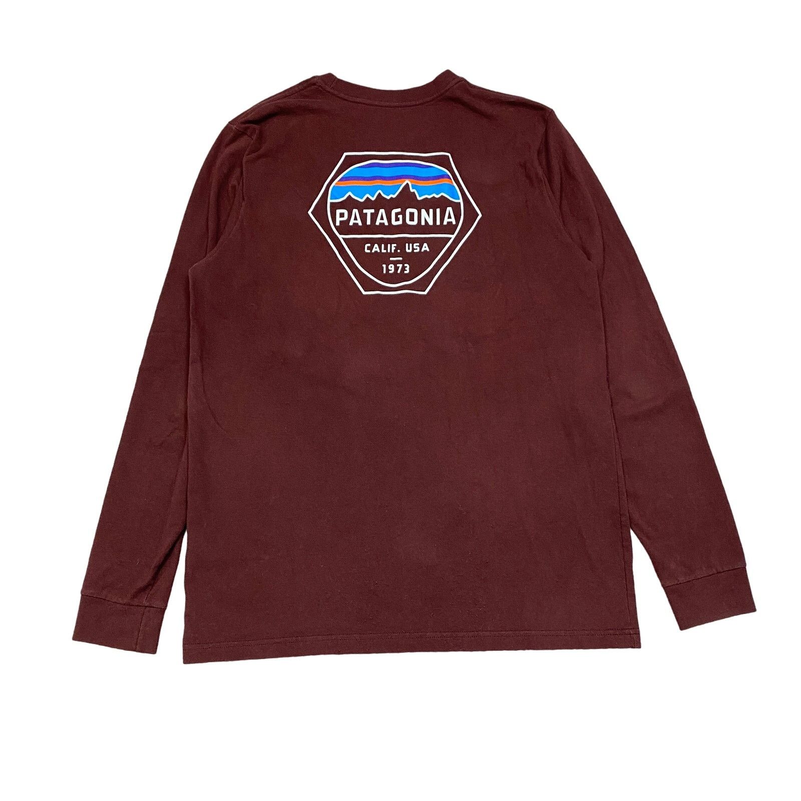 Patagonia Patagonia Fitz Roy Hex Long Sleeve Shirt Medium Gorpcore Size US M / EU 48-50 / 2 - 1 Thumbnail