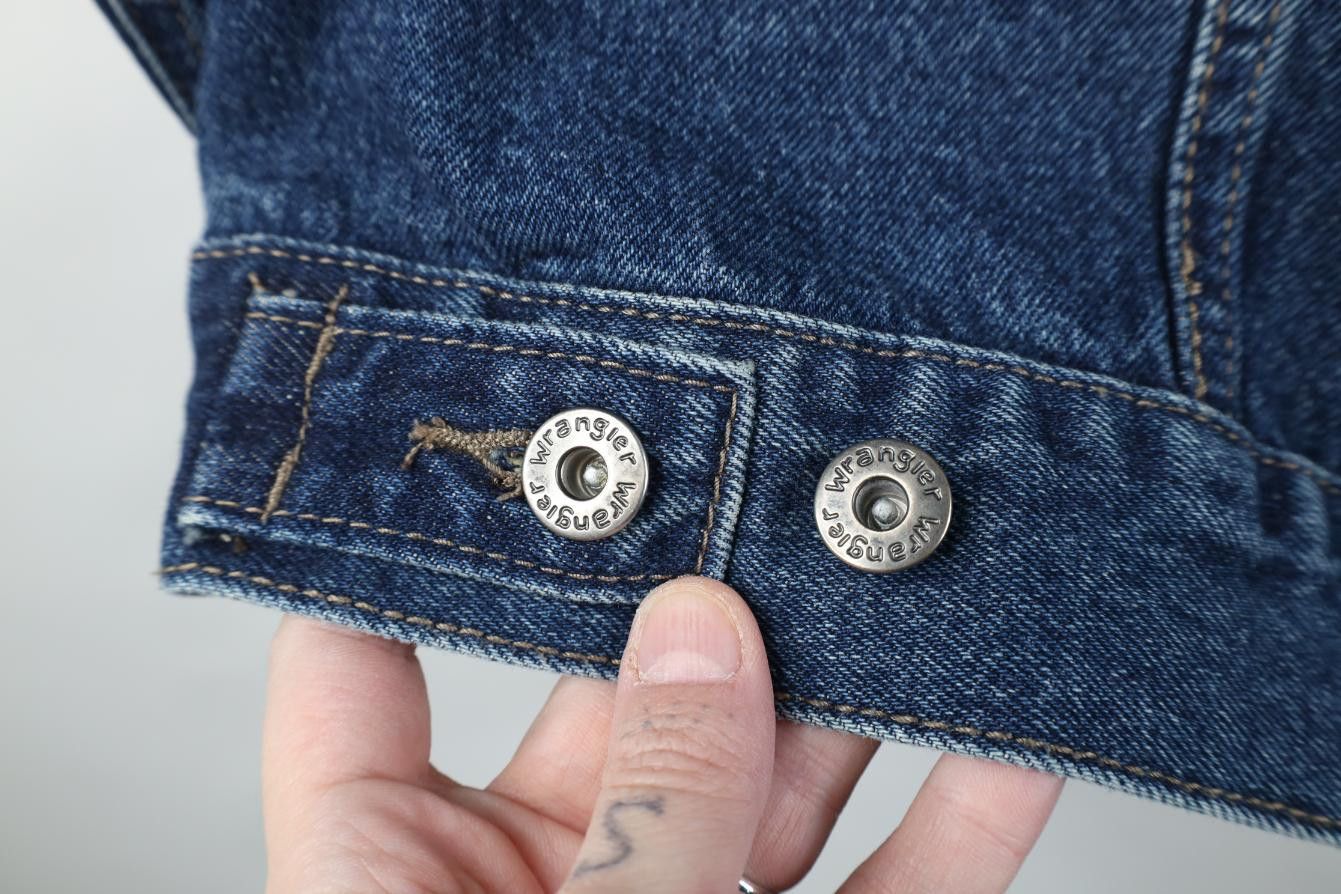 Wrangler Vintage 90s Y2K Wrangler Western Denim Jean Trucker Jacket Size US XL / EU 56 / 4 - 9 Thumbnail
