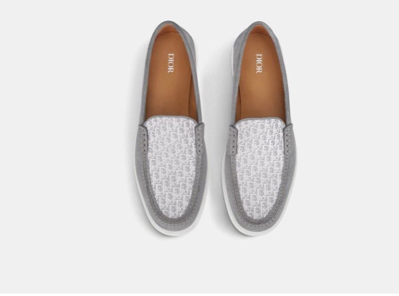 Dior o1w1db10325 3LO13 Granville Loafers in Grey Size US 13 / EU 46 - 3 Thumbnail