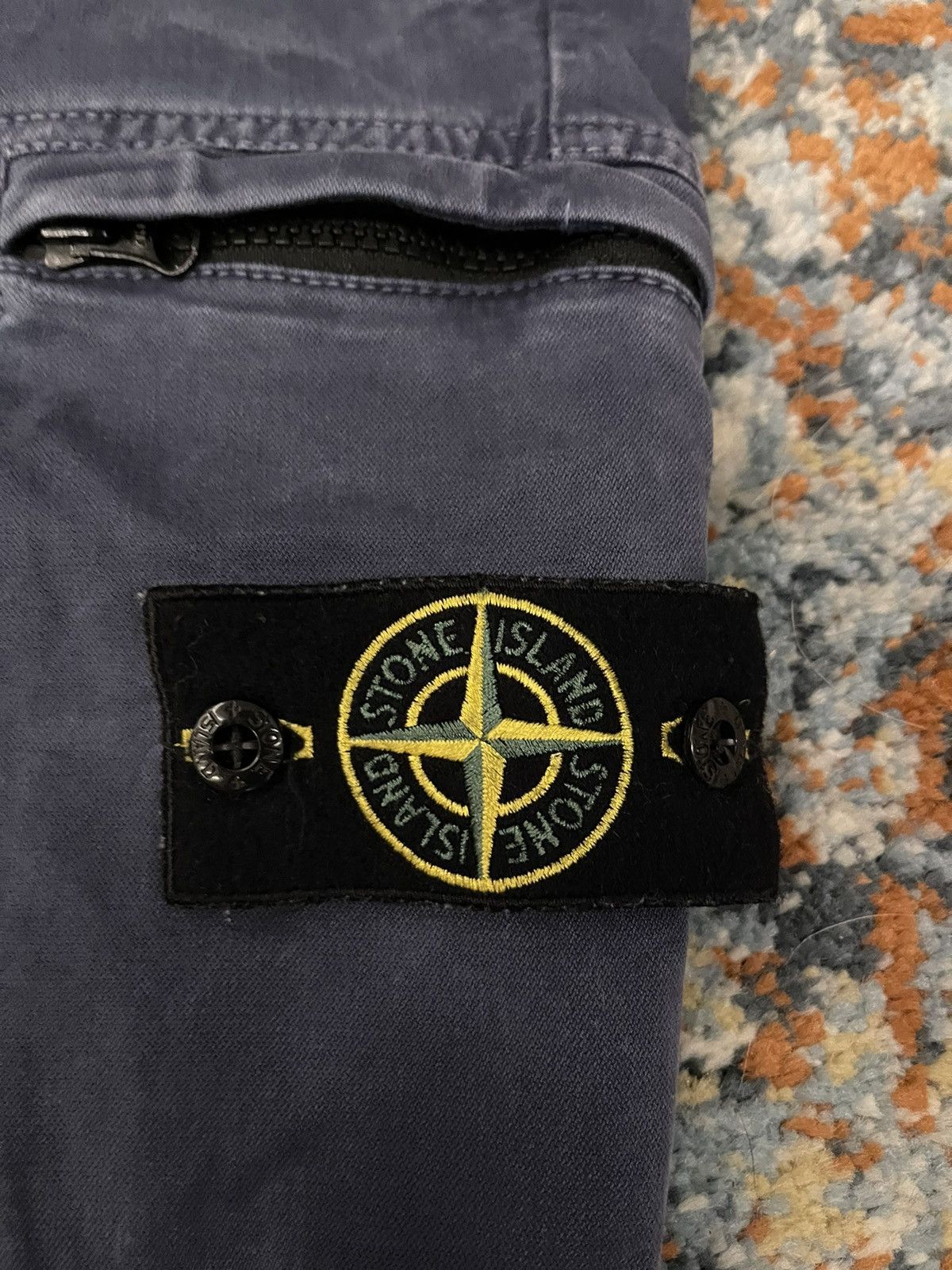 Stone Island Stone island navy pants Size US 31 - 3 Thumbnail