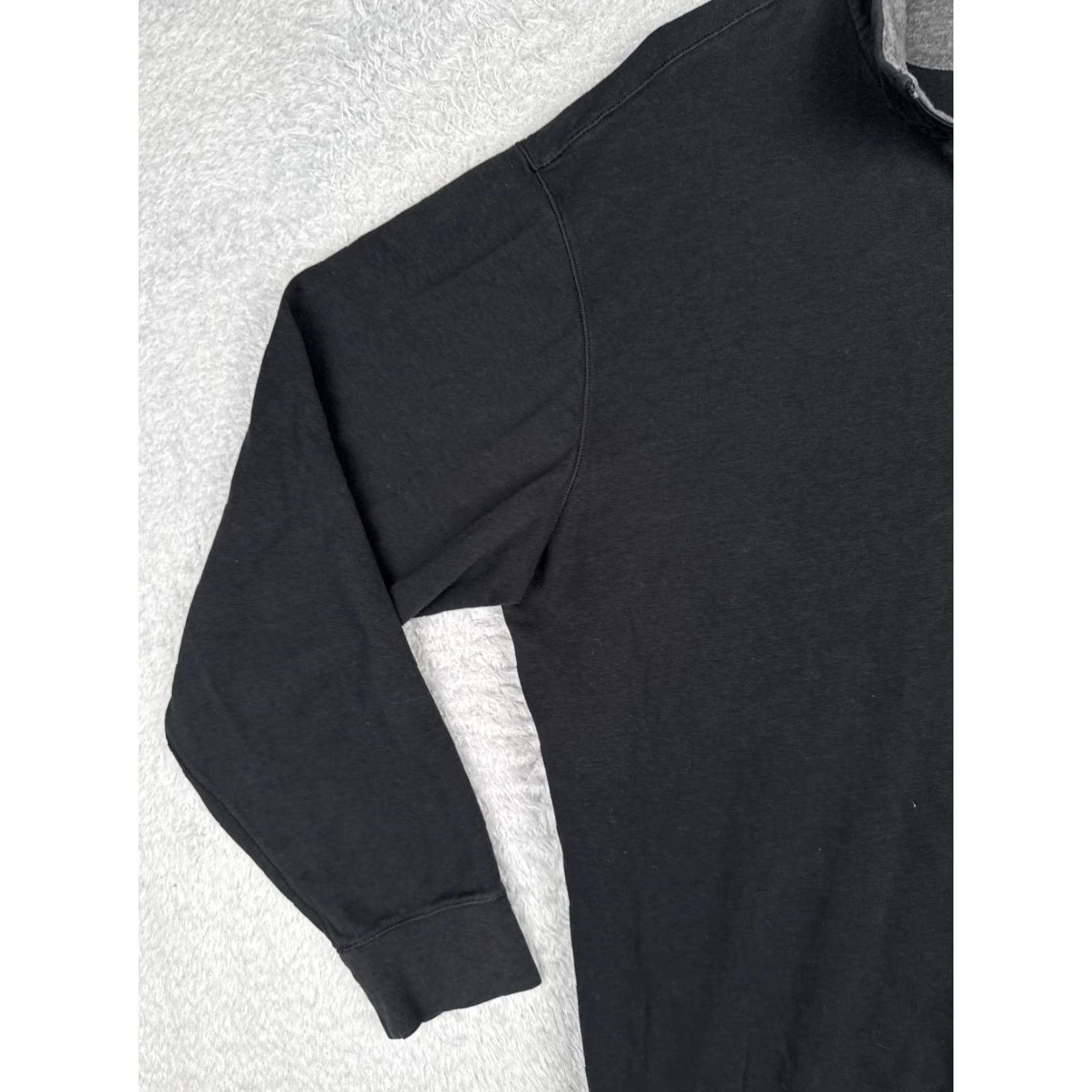 Polo Ralph Lauren Polo Ralph Lauren Sweater Mens XLT Black 1/4 Zip Mock Neck Logo Pullover - Classic Fit, Big & Tall, Knit, Long Sleeve, Casual, Fall, Vietnam, Cotton Size US XL / EU 56 / 4 - 3 Thumbnail