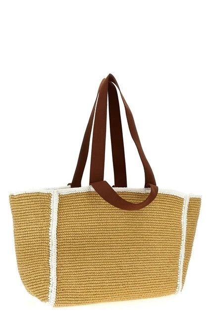 Marni MARNI Natural Viscose Tote Bag New Size ONE SIZE - 2 Thumbnail
