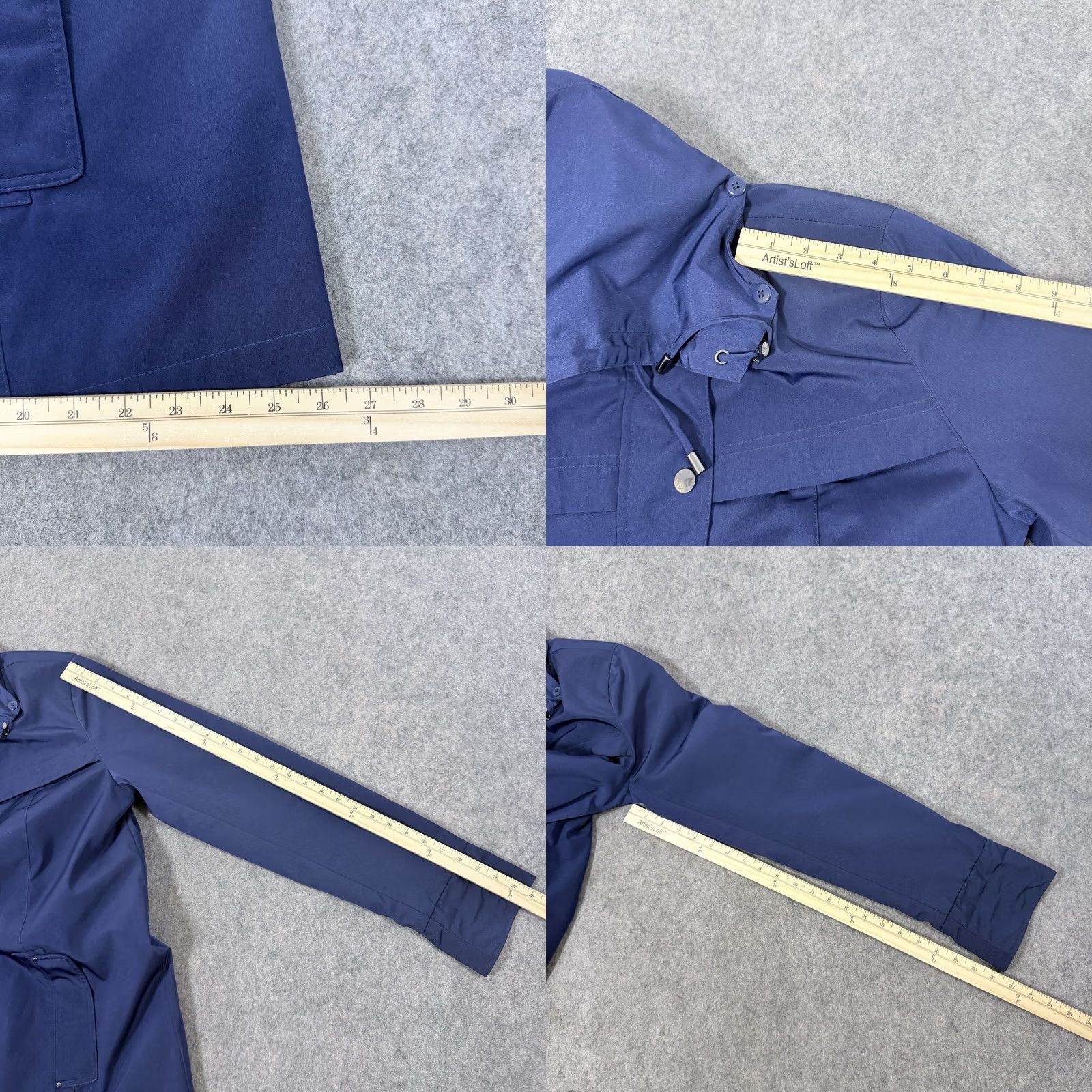 Vintage St. Johns Bay Rain Jacket Women's Medium Navy Blue Rain Jacket Jacket Womens M Navy Blue Size M / US 6-8 / IT 42-44 - 10 Thumbnail