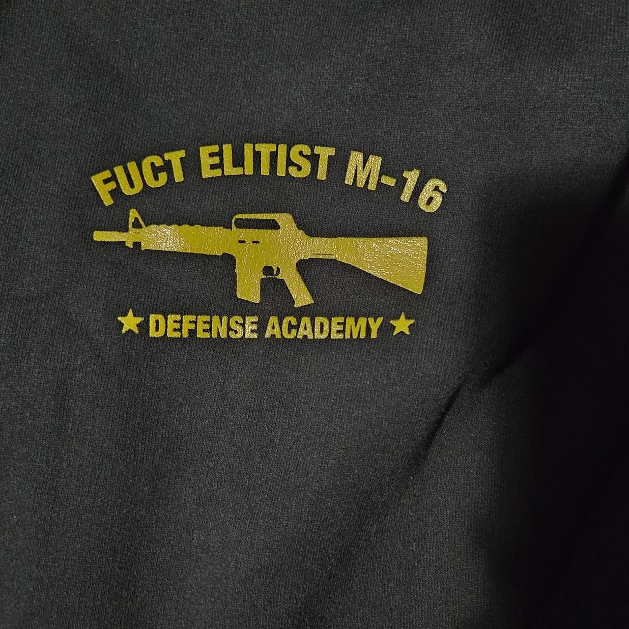 FUCT FUCT ELITIST M-16 CREWNECK Size US L / EU 52-54 / 3 - 2 Thumbnail