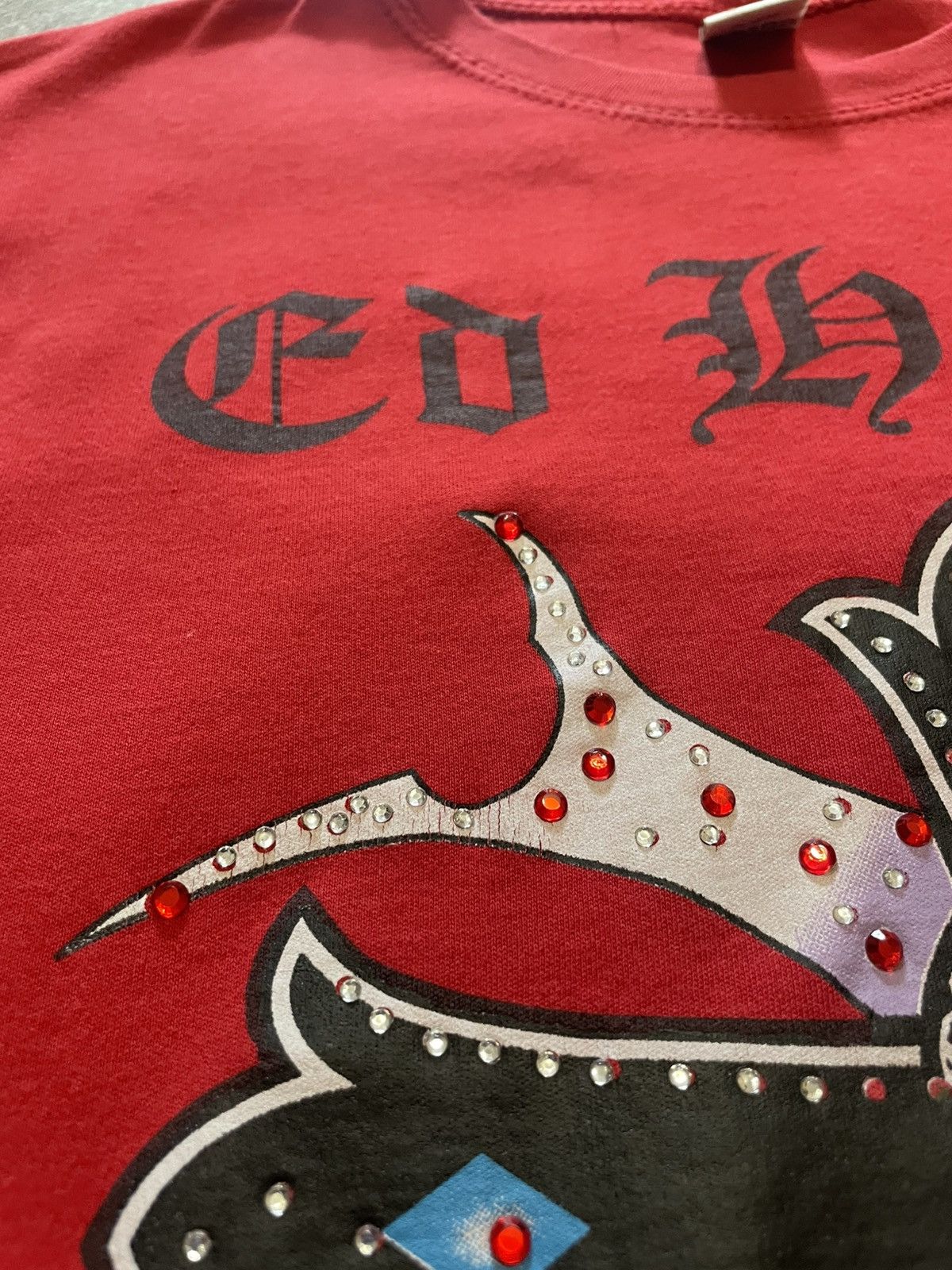 Ed Hardy × Vintage Vintage Ed Hardy Y2K T-Shirt Size US S / EU 44-46 / 1 - 10 Thumbnail