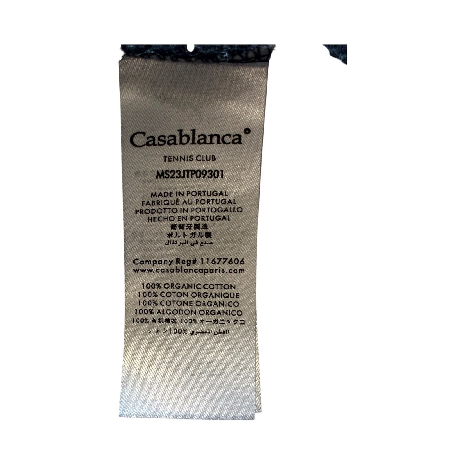 Casablanca Casablanca Tennis Club Icon Embroidered Black Hoodie Size US M / EU 48-50 / 2 - 4 Thumbnail