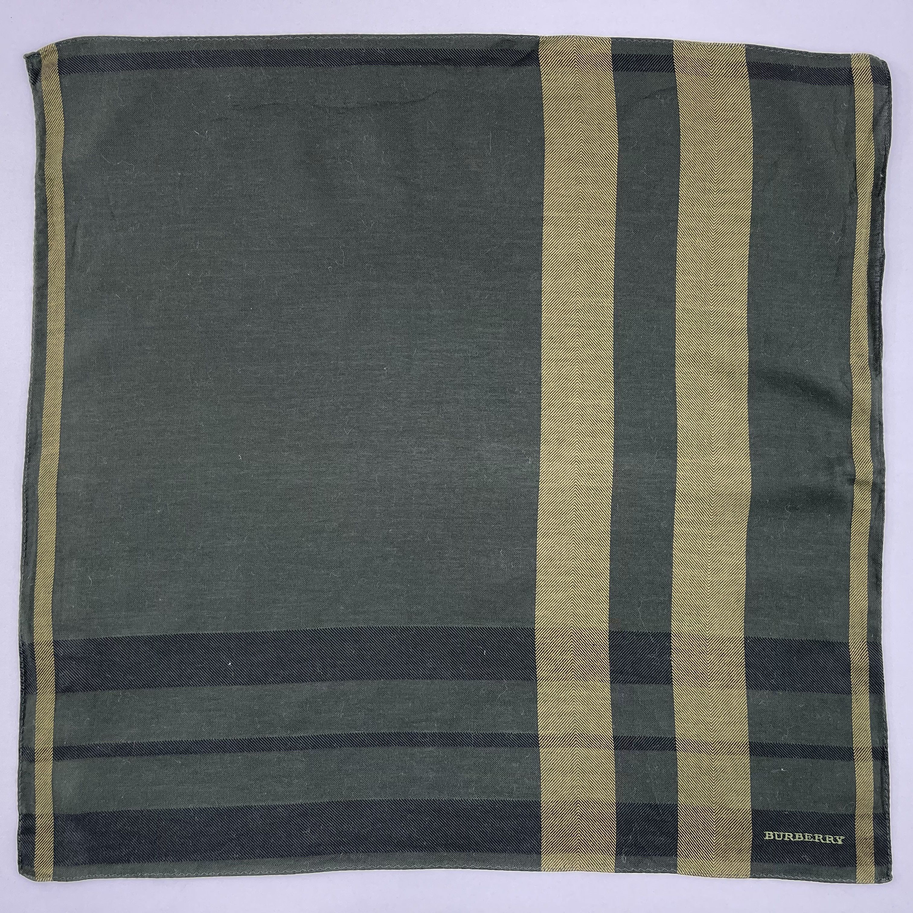 Burberry × Vintage Burberry Handkerchief/Neckerchief/Bandana-KD3234 Size ONE SIZE - 2 Thumbnail