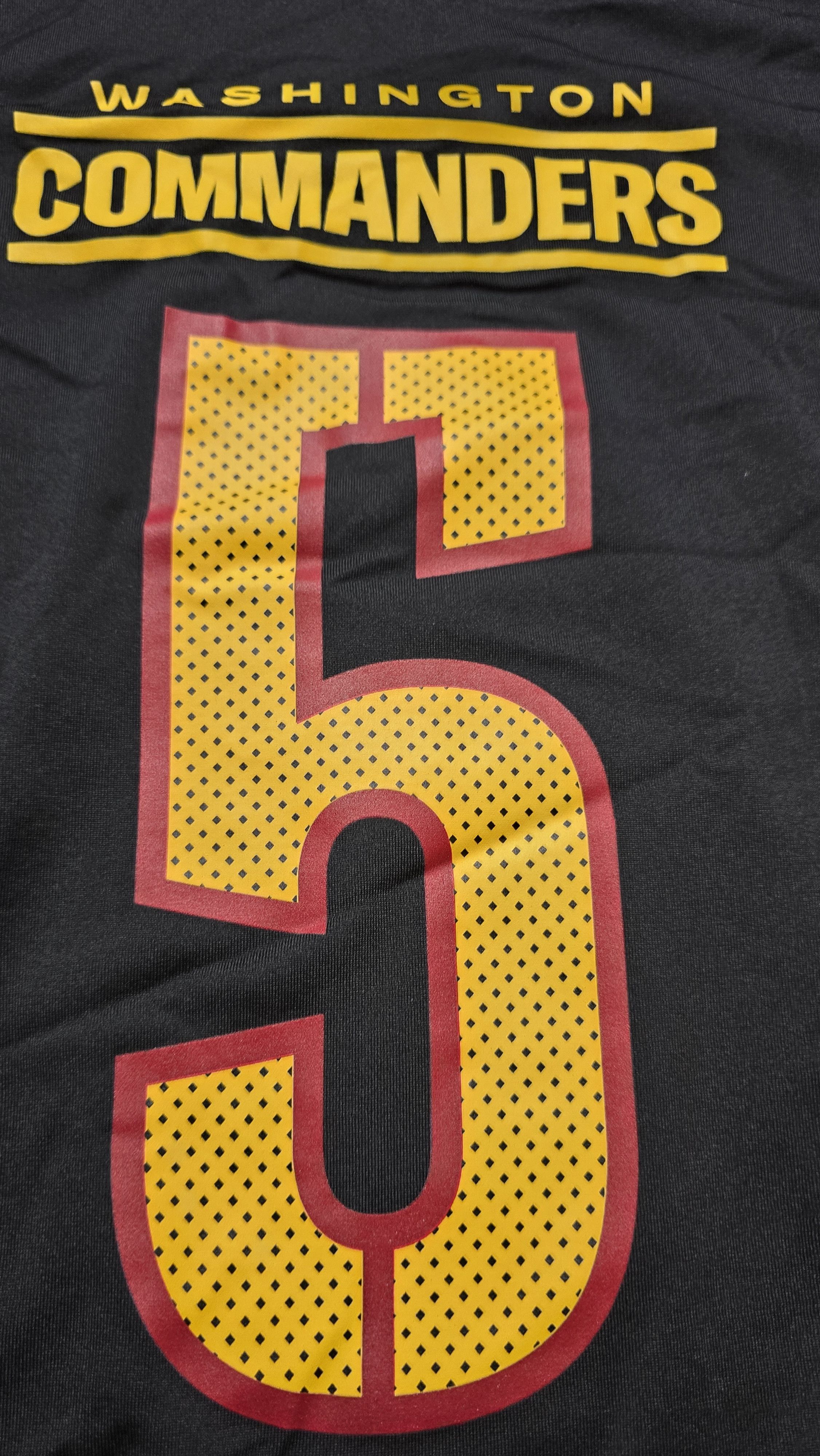 Nike Jayden Daniels #5 Commanders Nike Black Game Jersey Size US S / EU 44-46 / 1 - 10 Thumbnail