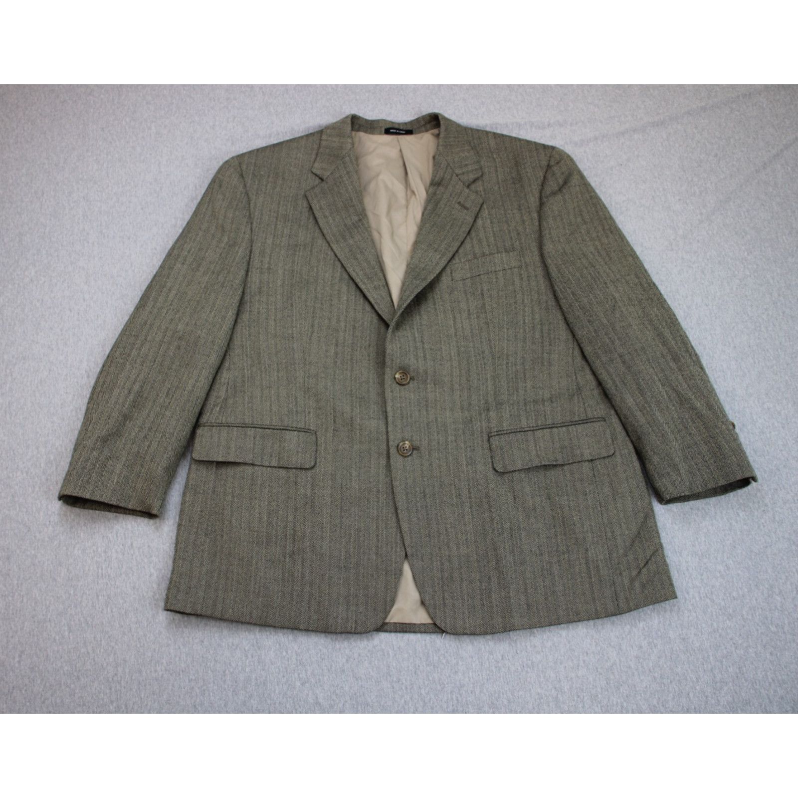 Lauren Ralph Lauren Lauren Ralph Lauren Blazer Mens 44S Herringbone 2 Button Size 44S - 1 Thumbnail