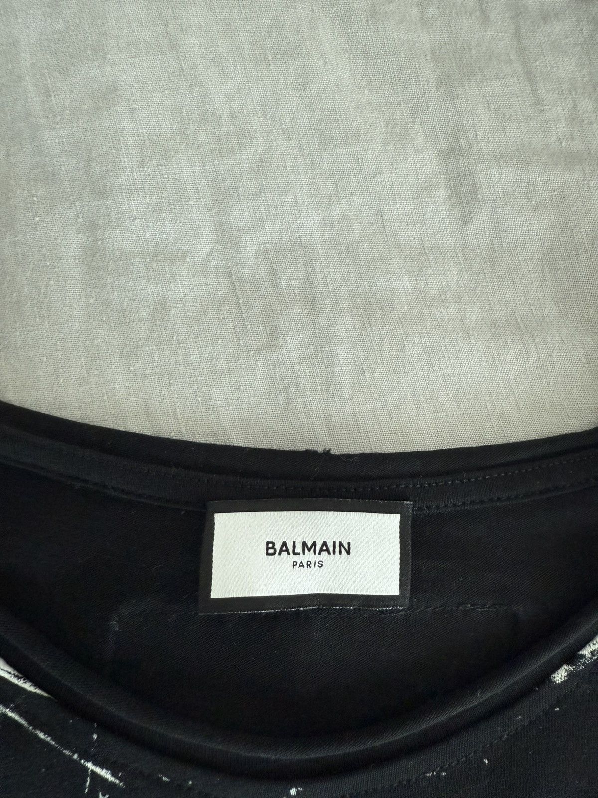 Balmain Balmain Men's Black No is No T-shirt Size US XS / EU 42 / 0 - 6 Thumbnail