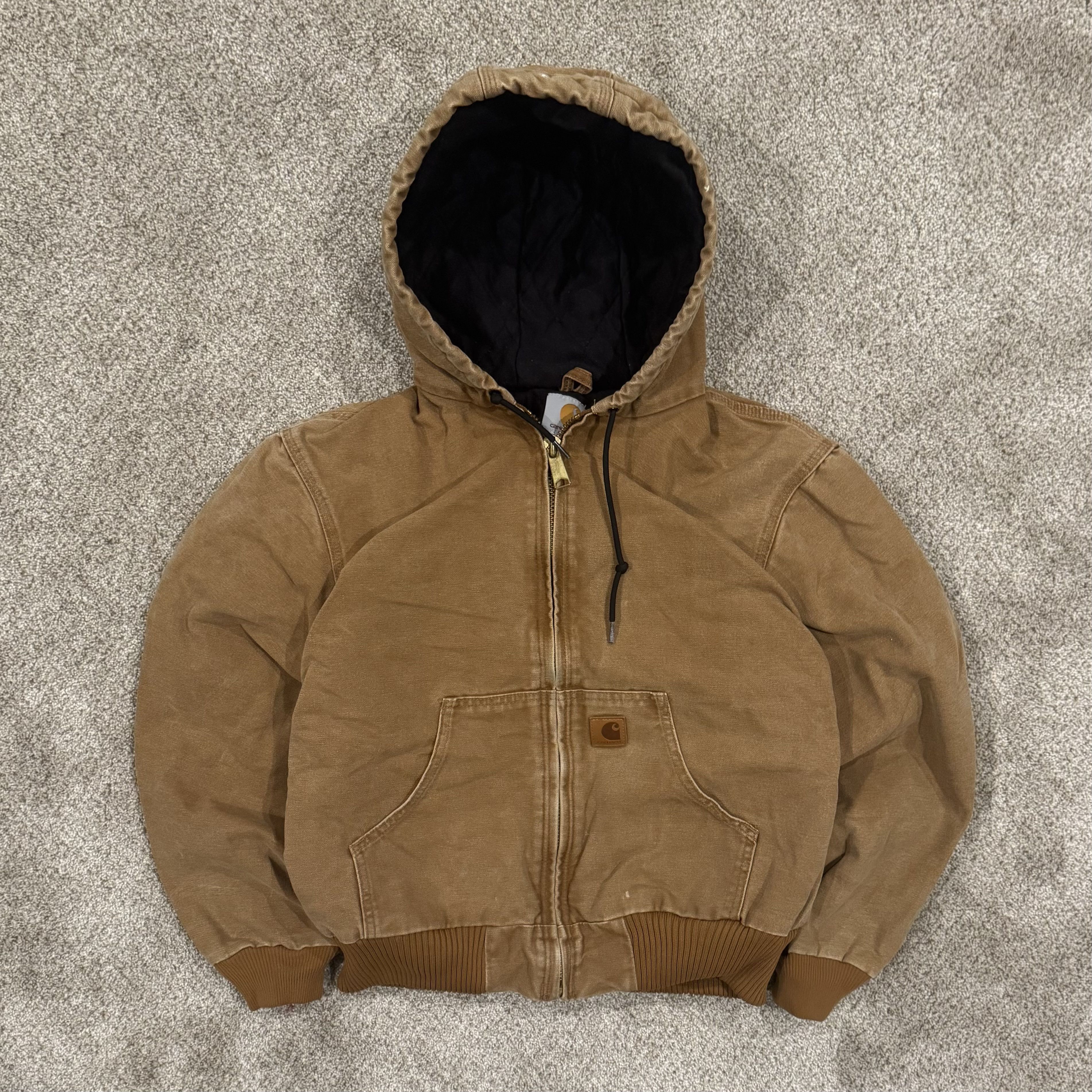 Carhartt Carhartt Men's Tan and Brown Jacket Size US S / EU 44-46 / 1 - 1 Thumbnail