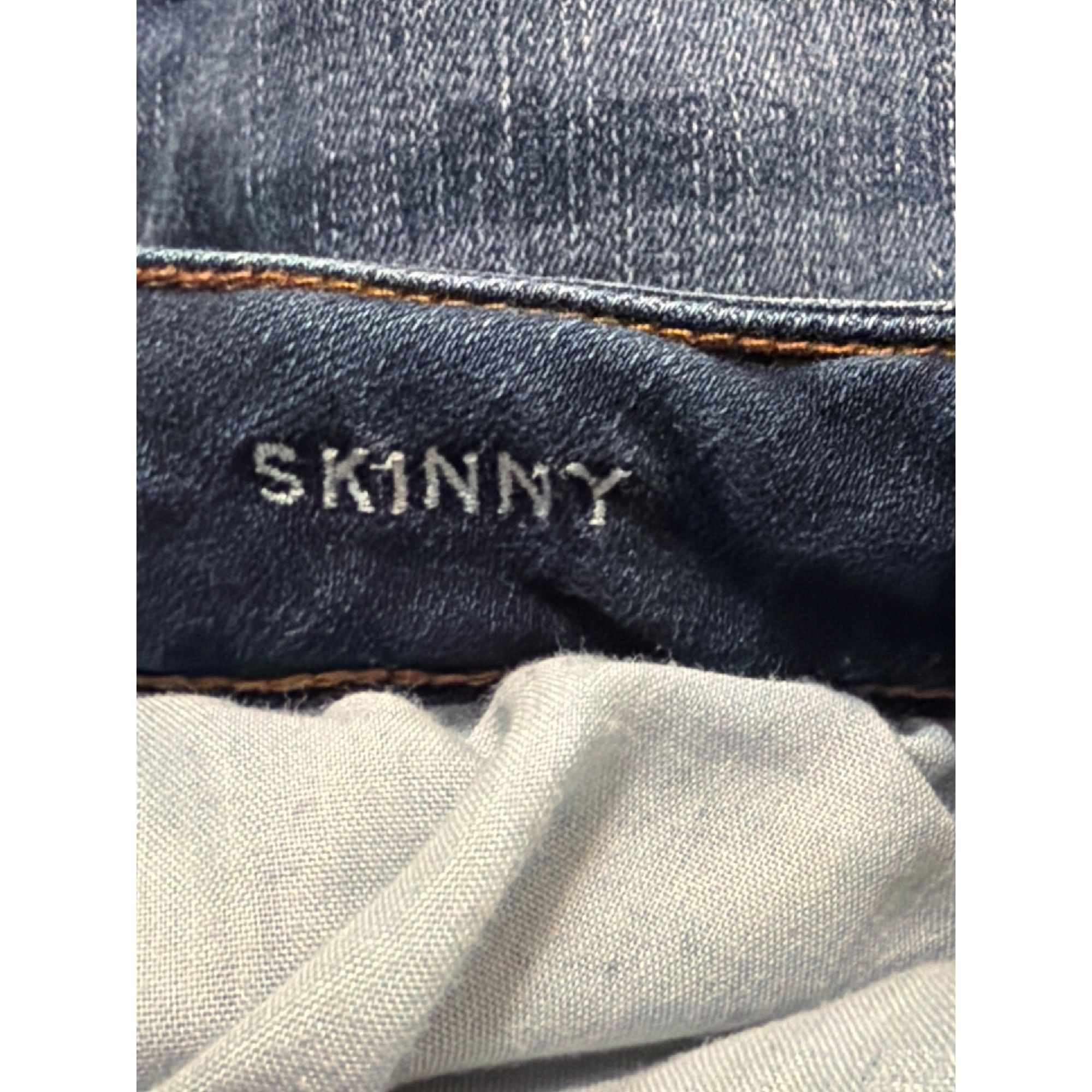 American Eagle Outfitters American Eagle Skinny Jeans Next Level Stretch Blue Denim Si Size 24" / US 00 / IT 34 - 5 Thumbnail