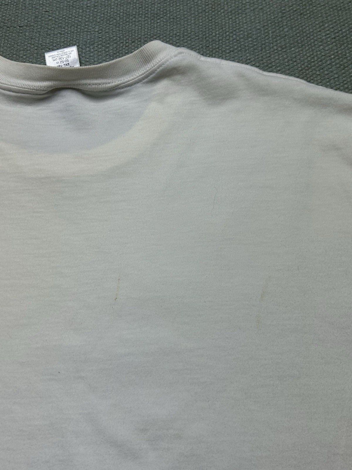 Vintage blank white t shirt Stafford soft cotton single stitch XL T Size US XL / EU 56 / 4 - 10 Thumbnail