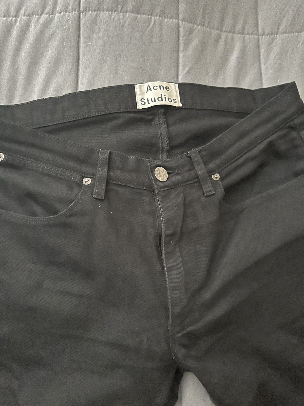 Acne Studios Black Acne Pants 33 x 32 Size US 33 - 3 Thumbnail