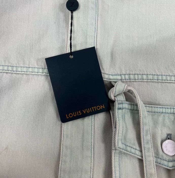Louis Vuitton Louis Vuitton Lv denim jacket 2412-Nextarrow Size US M / EU 48-50 / 2 - 4 Thumbnail