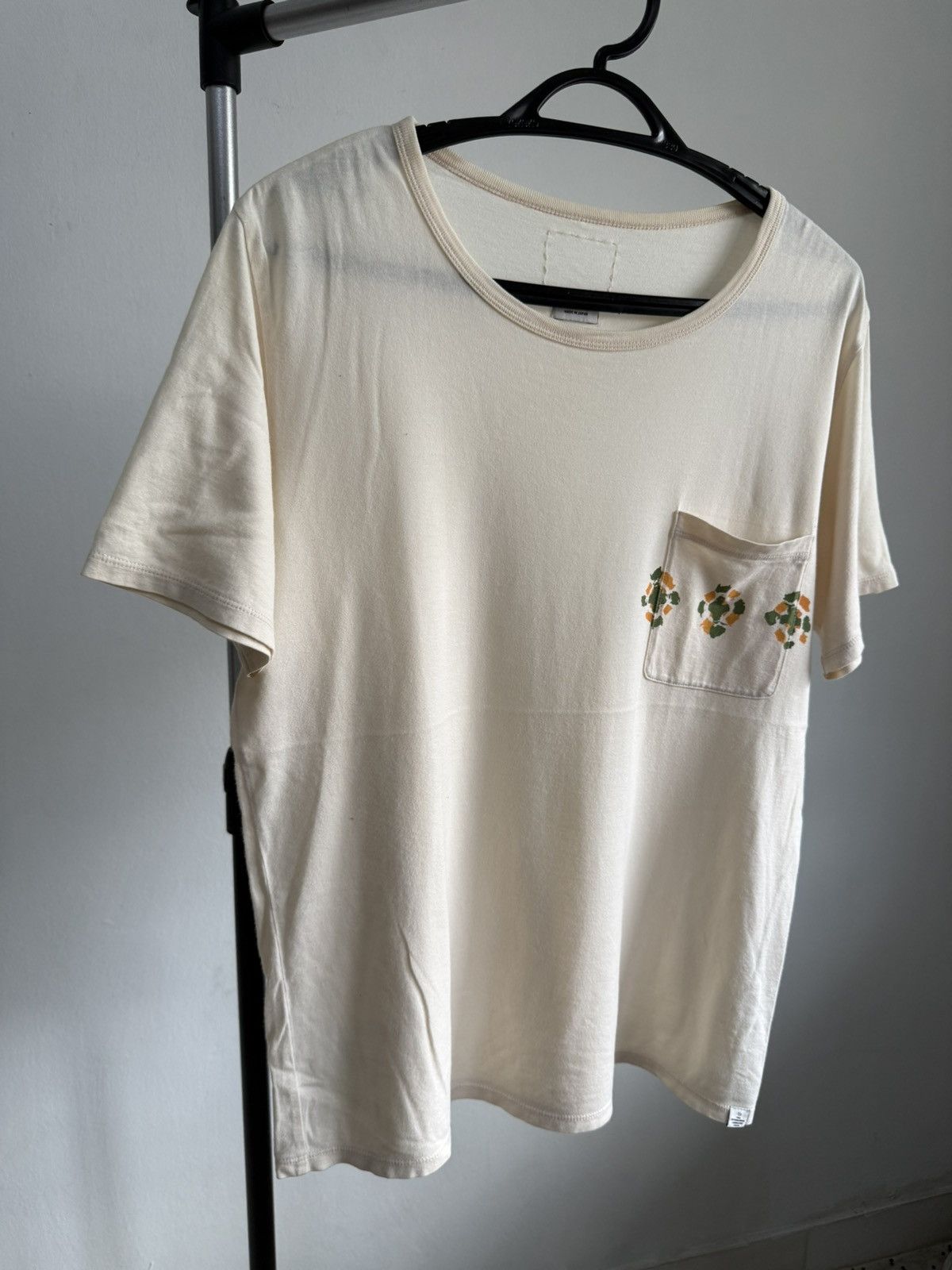 Visvim Visvim cream-colored Hausa Pocket Tee Size US S / EU 44-46 / 1 - 3 Thumbnail