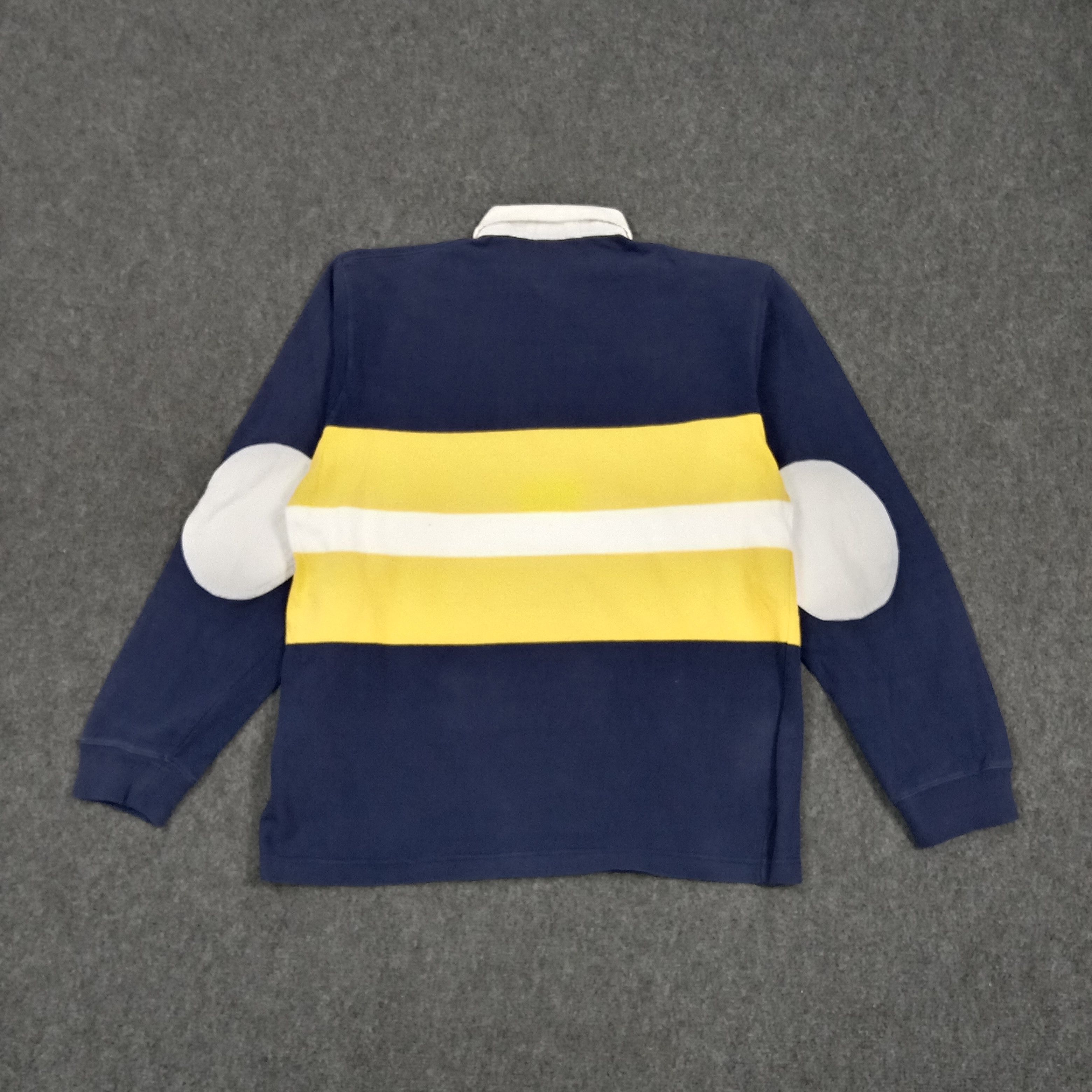 Polo Ralph Lauren Polo Ralph Lauren Striped Rugby Polos E1N17 Size US L / EU 52-54 / 3 - 4 Thumbnail
