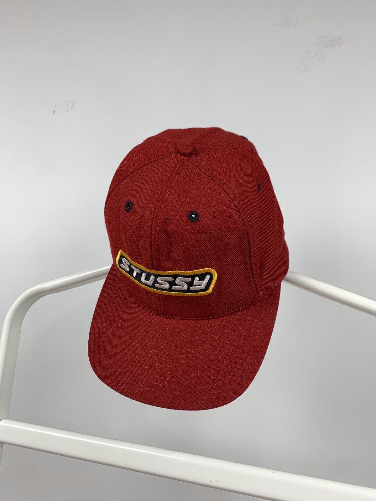 Stussy 90s Vintage Stussy Red Cap Made in USA Size ONE SIZE - 2 Thumbnail