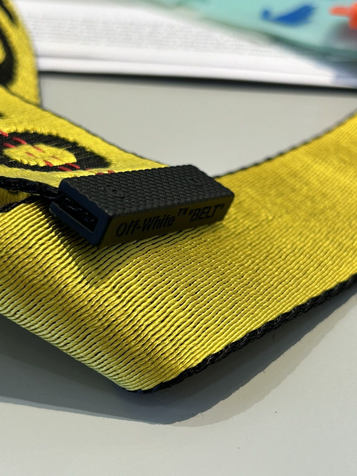 Off-White Off-White Industrial Belt Yellow/Black Size ONE SIZE - 6 Thumbnail