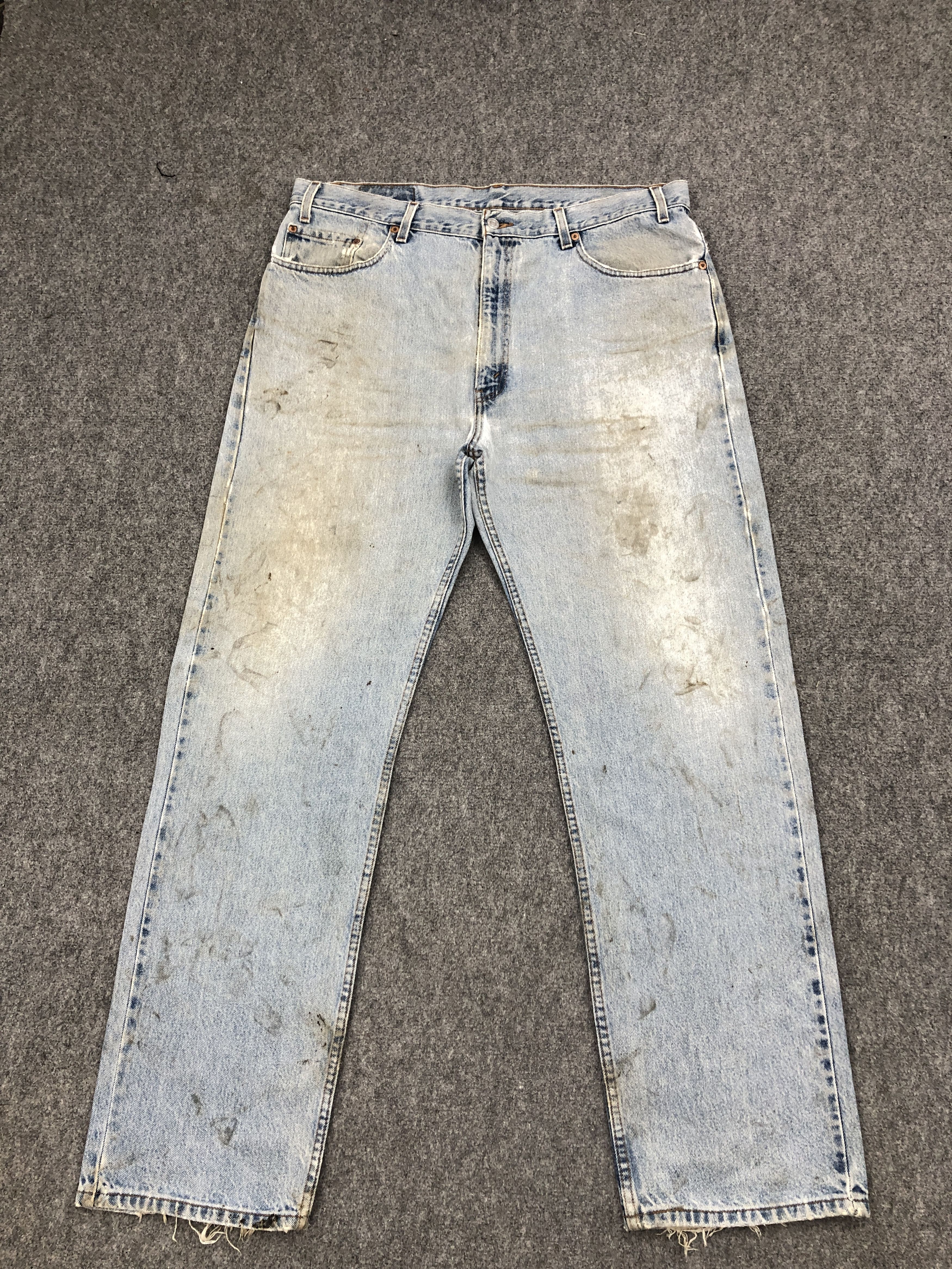 Levi's Vintage 90s Levis 505 Light Wash Jeans S0020 Size US 40 / EU 56 - 1 Thumbnail