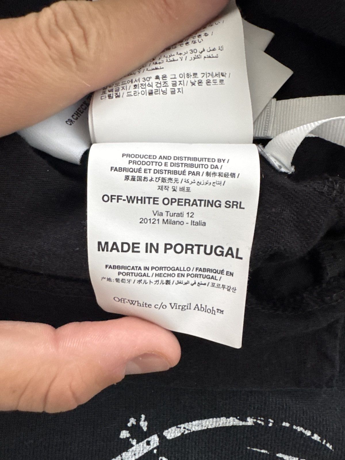Off-White Off White Thunder T Shirt Size US XL / EU 56 / 4 - 5 Thumbnail