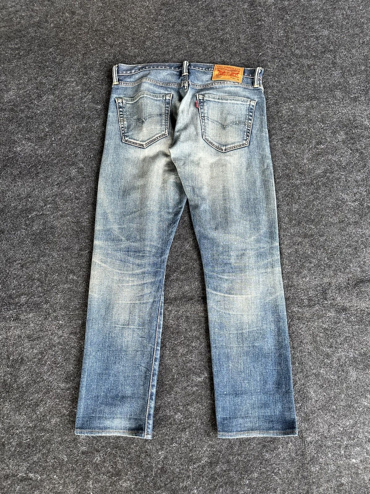 Levi's Levis 511 Selvedge Faded Washed Blue Denim 32x29 D489 Size US 32 / EU 48 - 4 Thumbnail