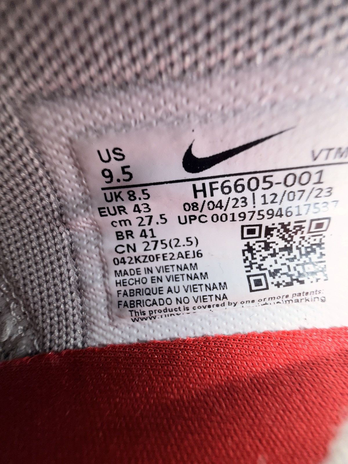 Nike × Supreme GOAT Nike x Supreme- Air Max Silver Bullet F&F- 9.5M Size US 9.5 / EU 42-43 - 4 Thumbnail