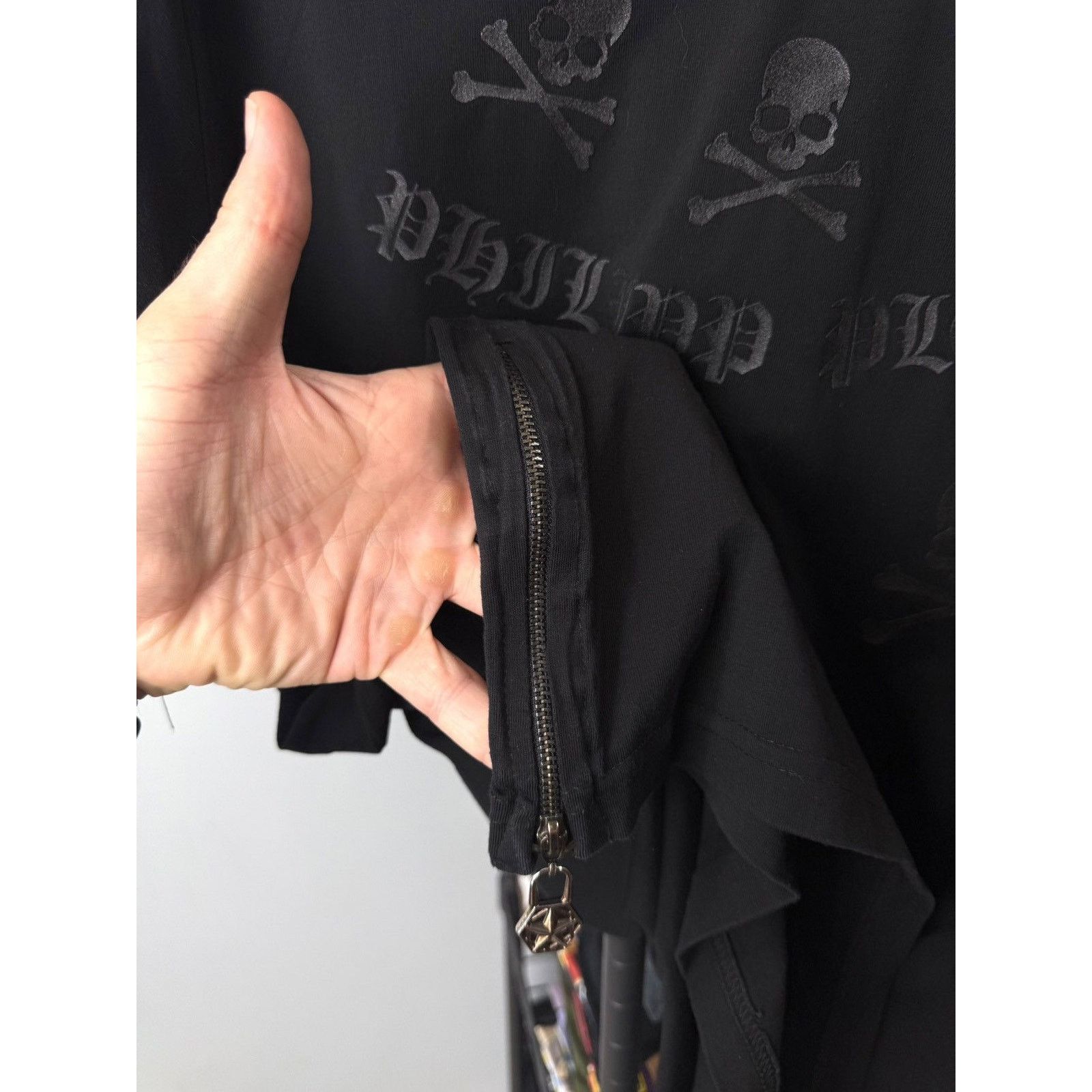 Philipp Plein Philipp Plein Scull T Shirt Luxury Bones Metal Size US XL / EU 56 / 4 - 6 Thumbnail