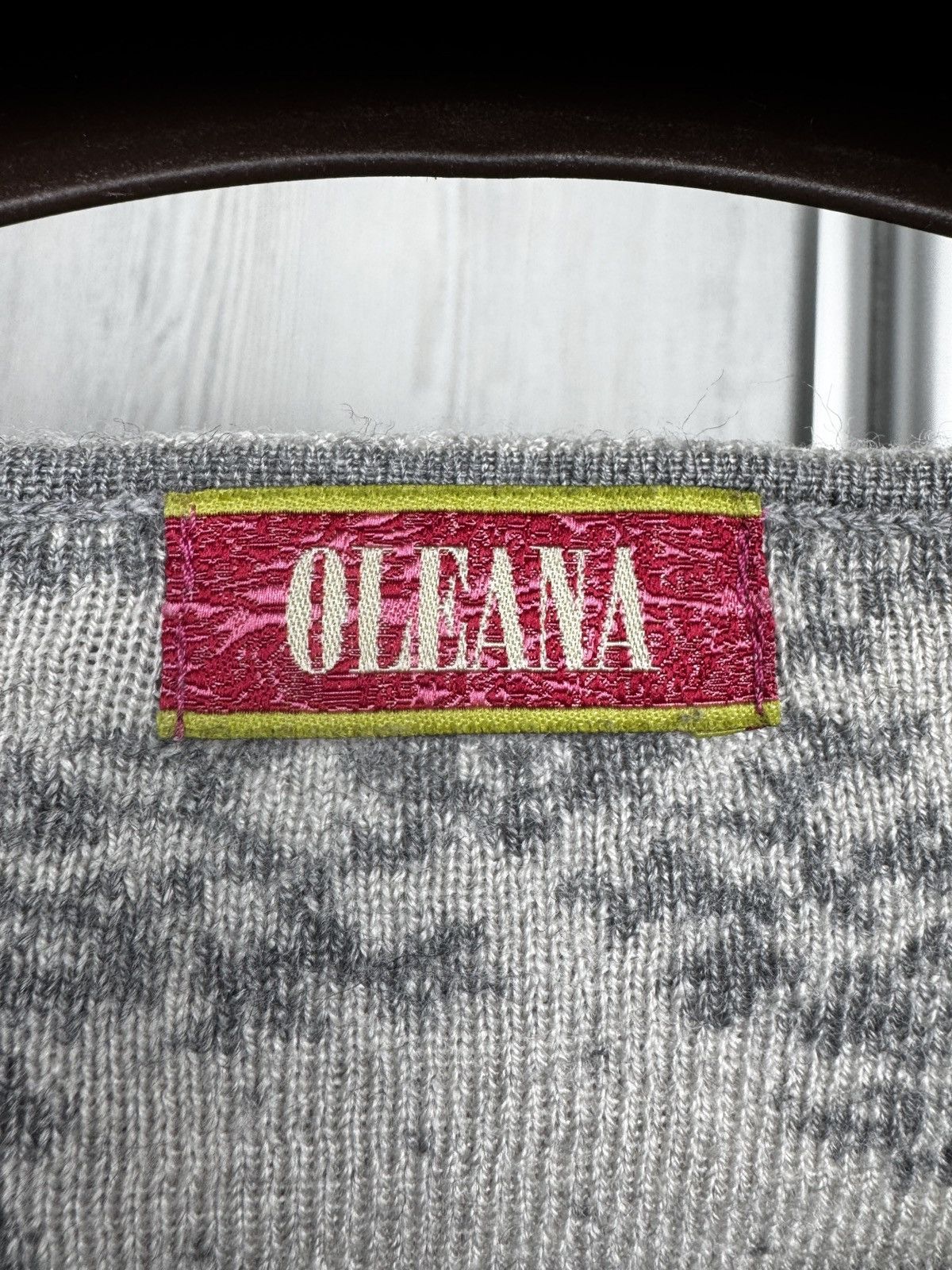 Other OLEANA NORWAY Gray Floral Silk Wool Knit Cardigan Sweater Size XS / US 0-2 / IT 36-38 - 9 Thumbnail