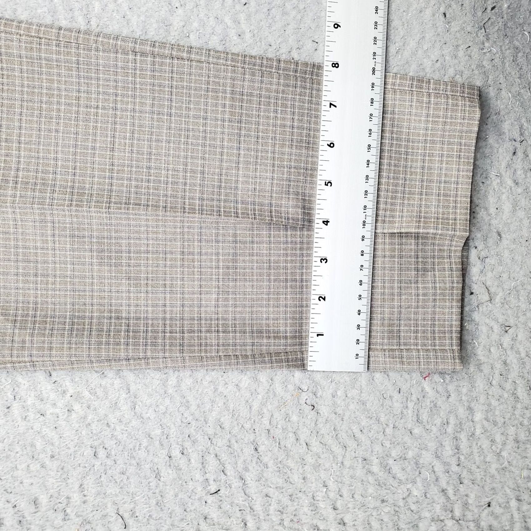 Vintage Michael Strahan Pants Mens 38 Collection 38x32 Multi Checked Stretch Modern Fit Size US 38 / EU 54 - 5 Thumbnail