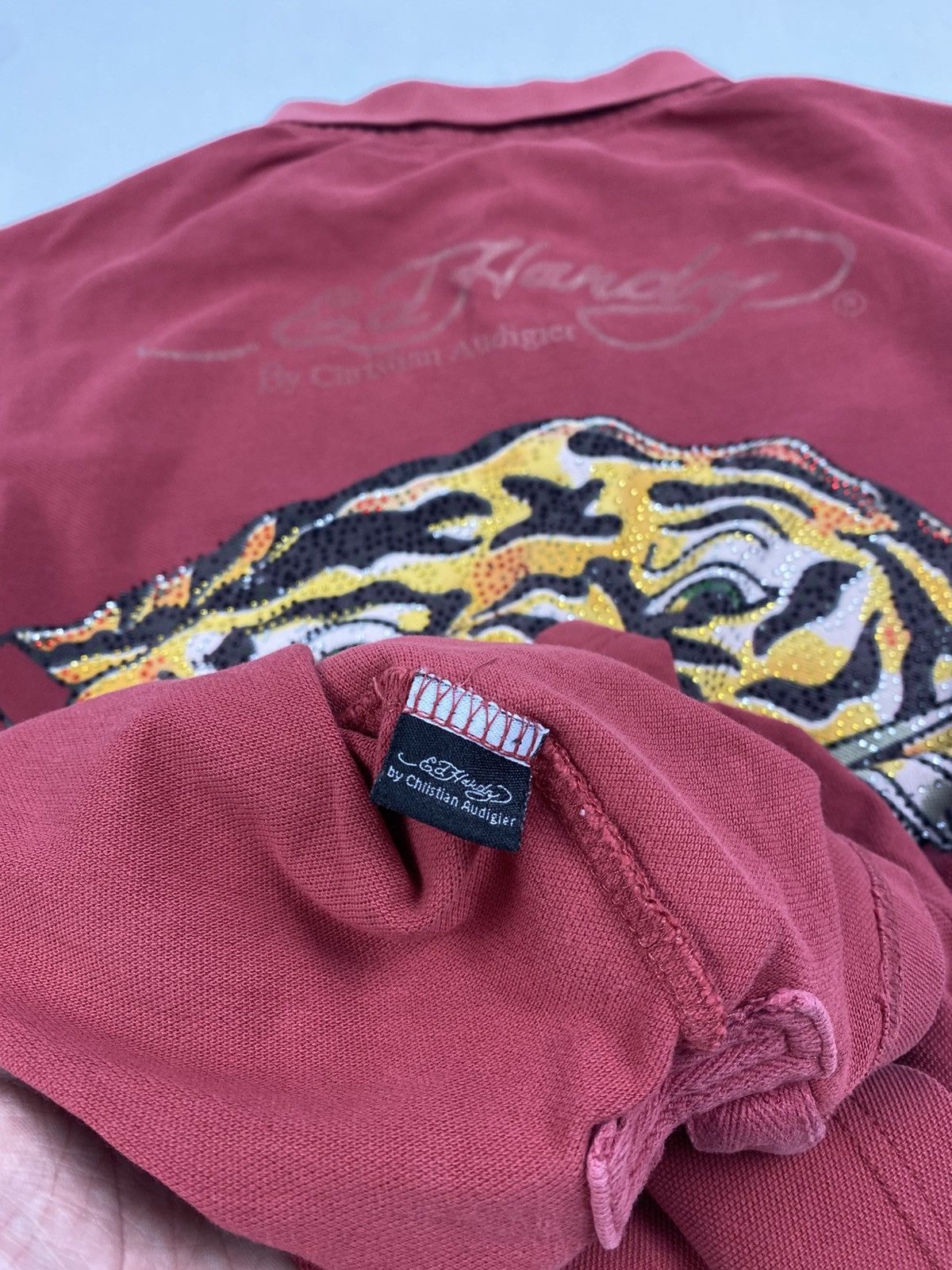 Christian Audigier Ed Hardy tiger polo by christian audigier Size US M / EU 48-50 / 2 - 6 Thumbnail