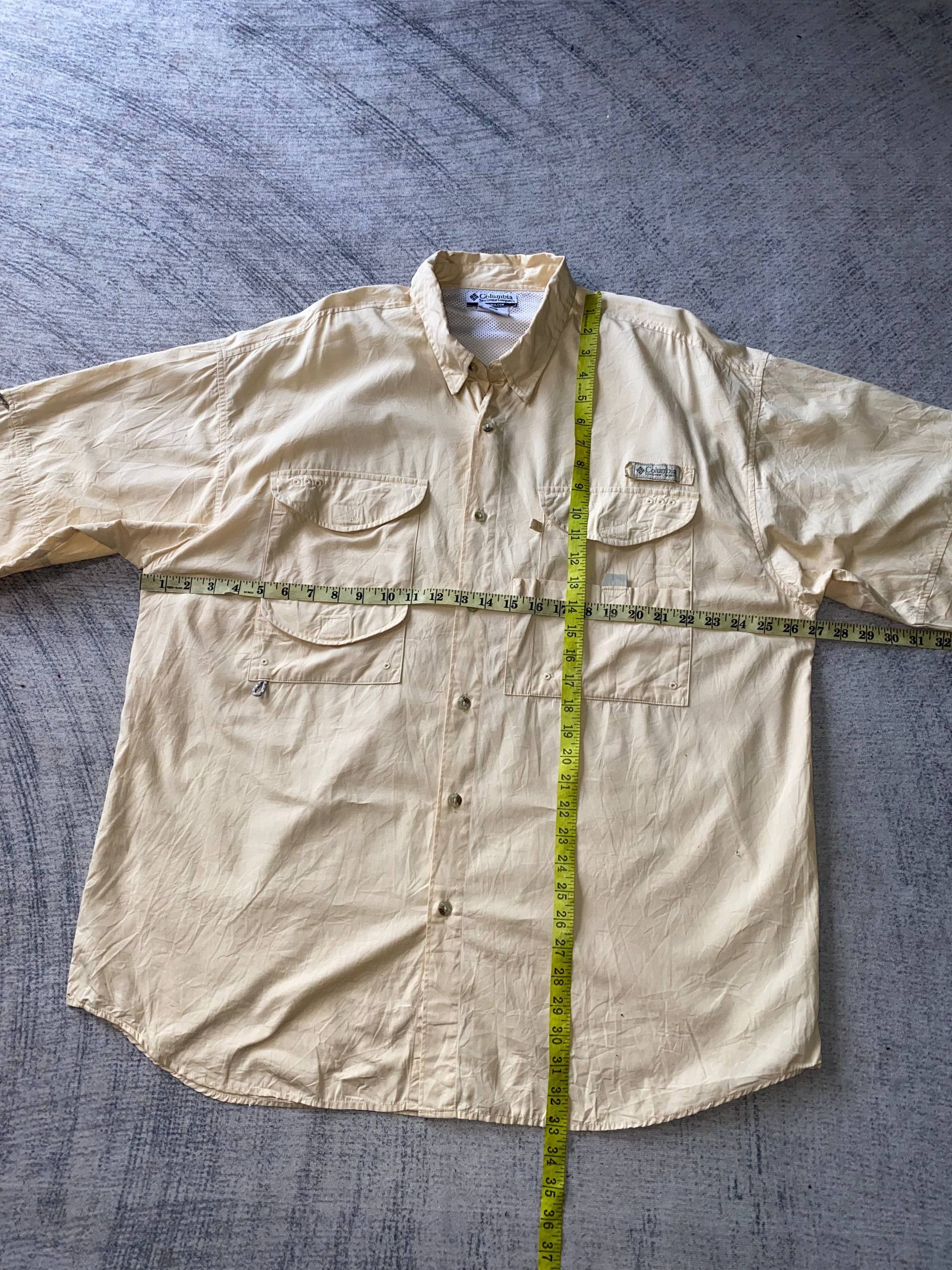 Columbia Columbia PFG Outdoor Fishing Cargo Pocket Shirt Size US XL / EU 56 / 4 - 13 Thumbnail